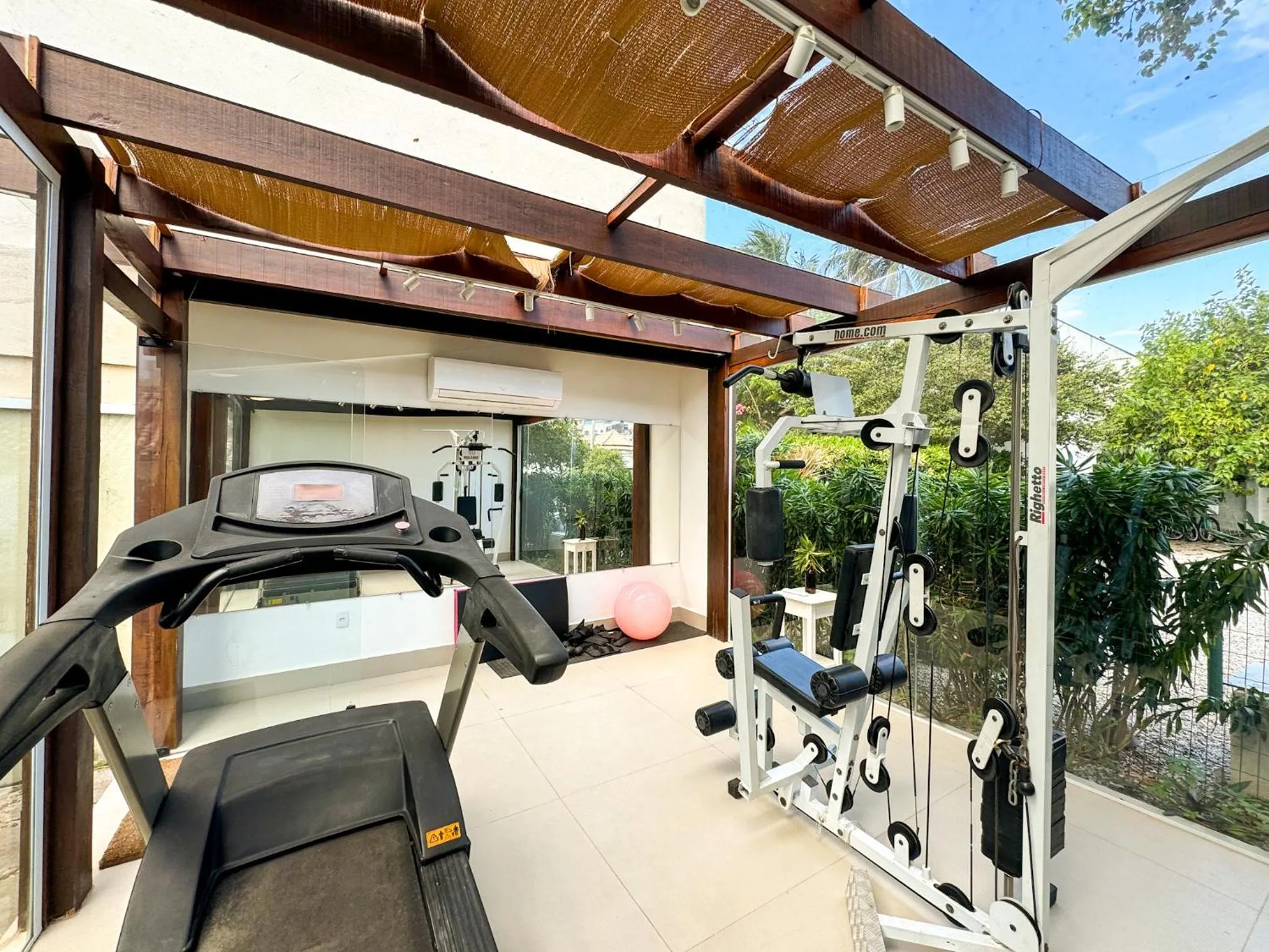 Fitness centre/facilities in Hotel Boutique Recanto da Passagem