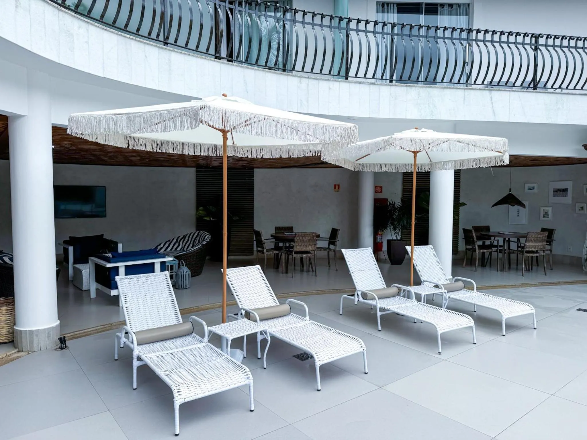 Swimming pool in Hotel Boutique Recanto da Passagem