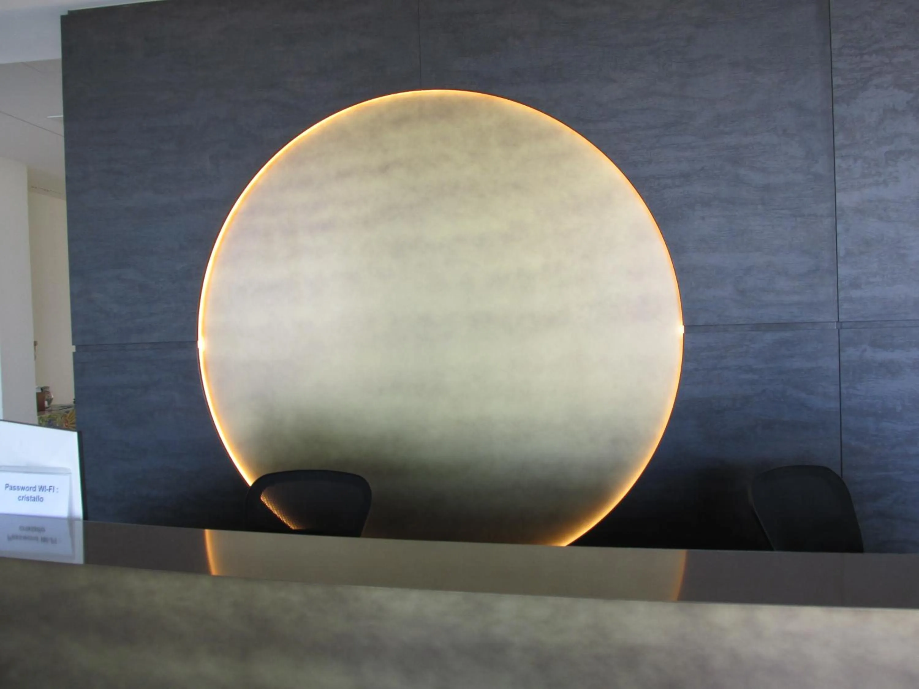 Decorative detail in Residence Cristallo Senigallia