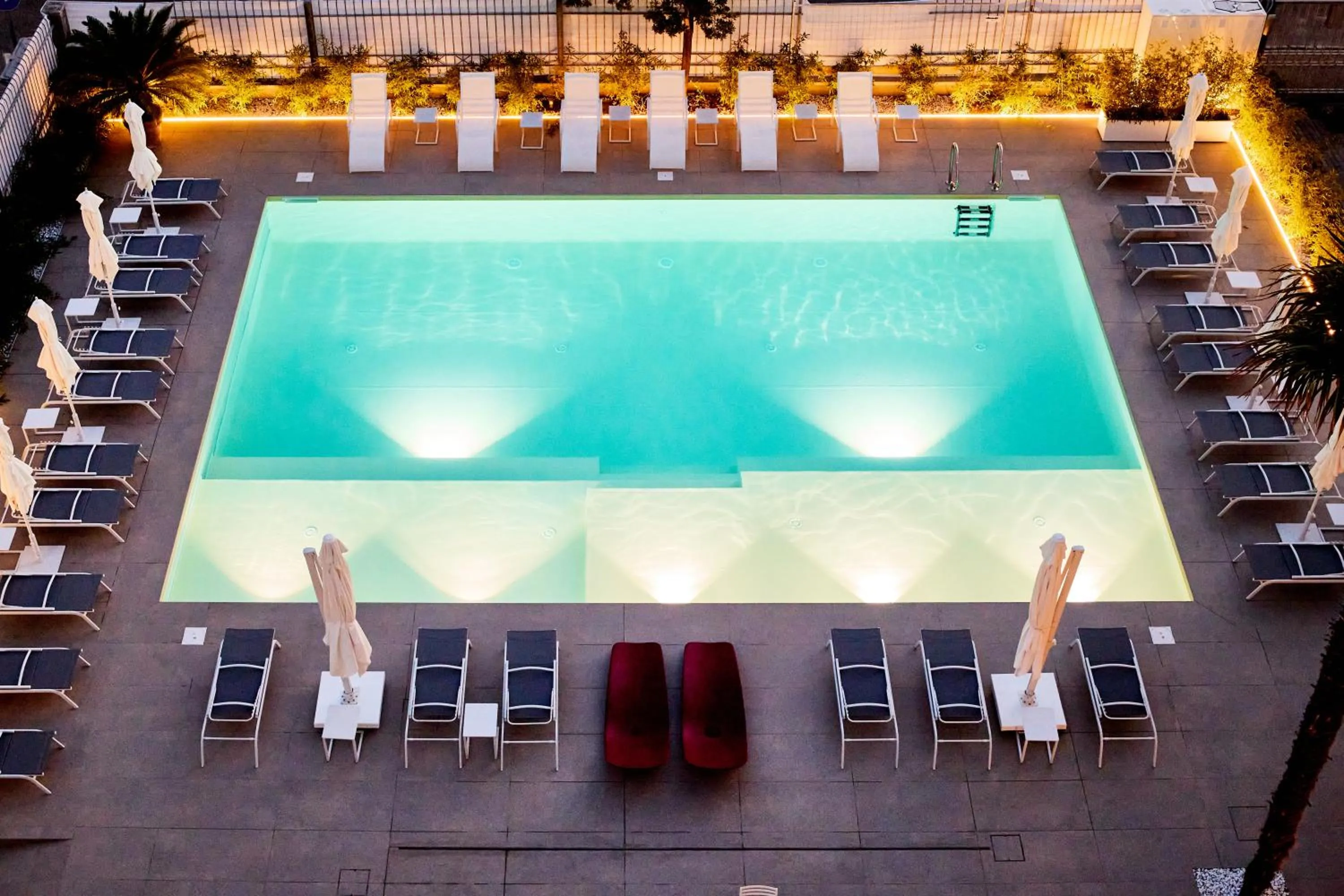 Swimming pool in Residence Cristallo Senigallia