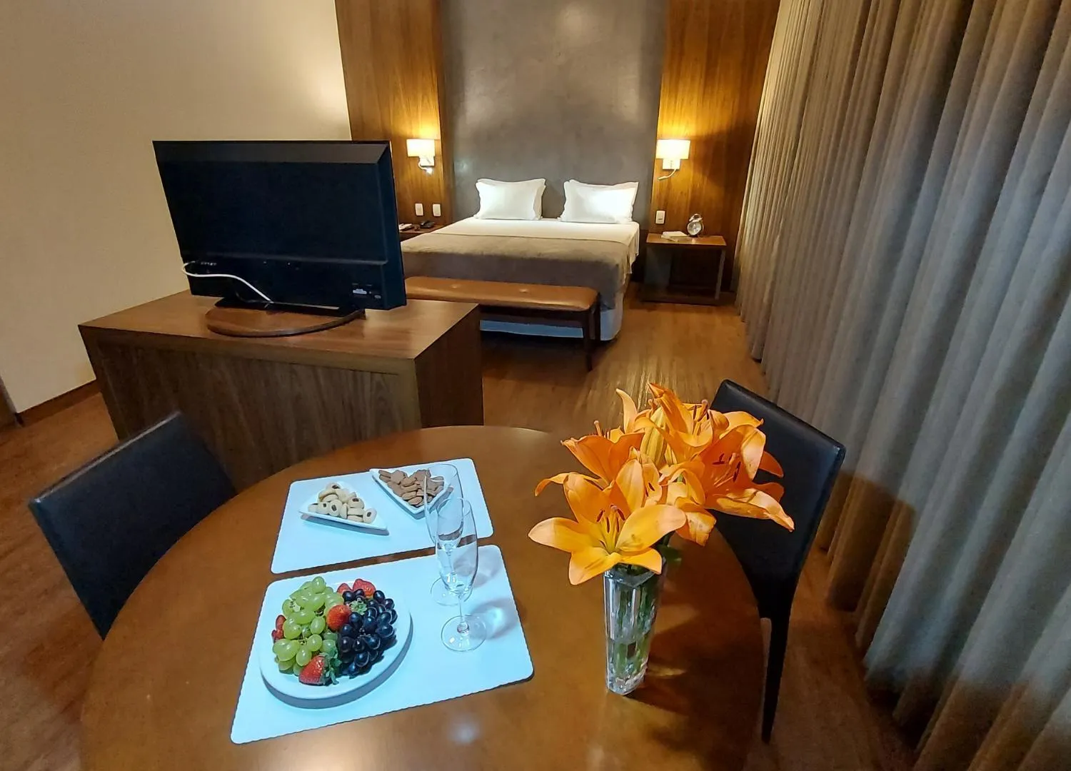 TV and multimedia, Bed in Gran Executive Hotel