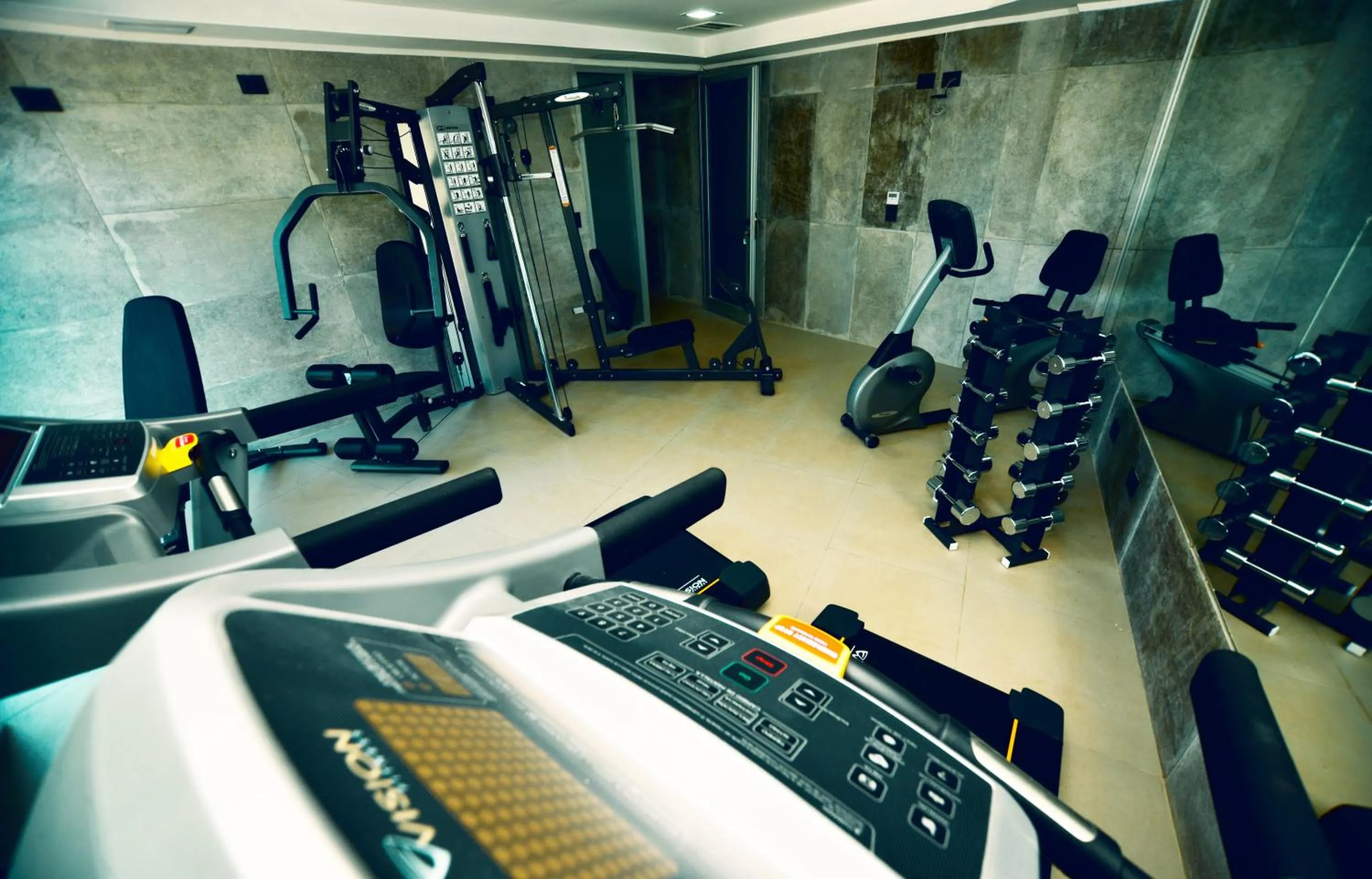 Fitness centre/facilities in Hotel Guaminí Misión