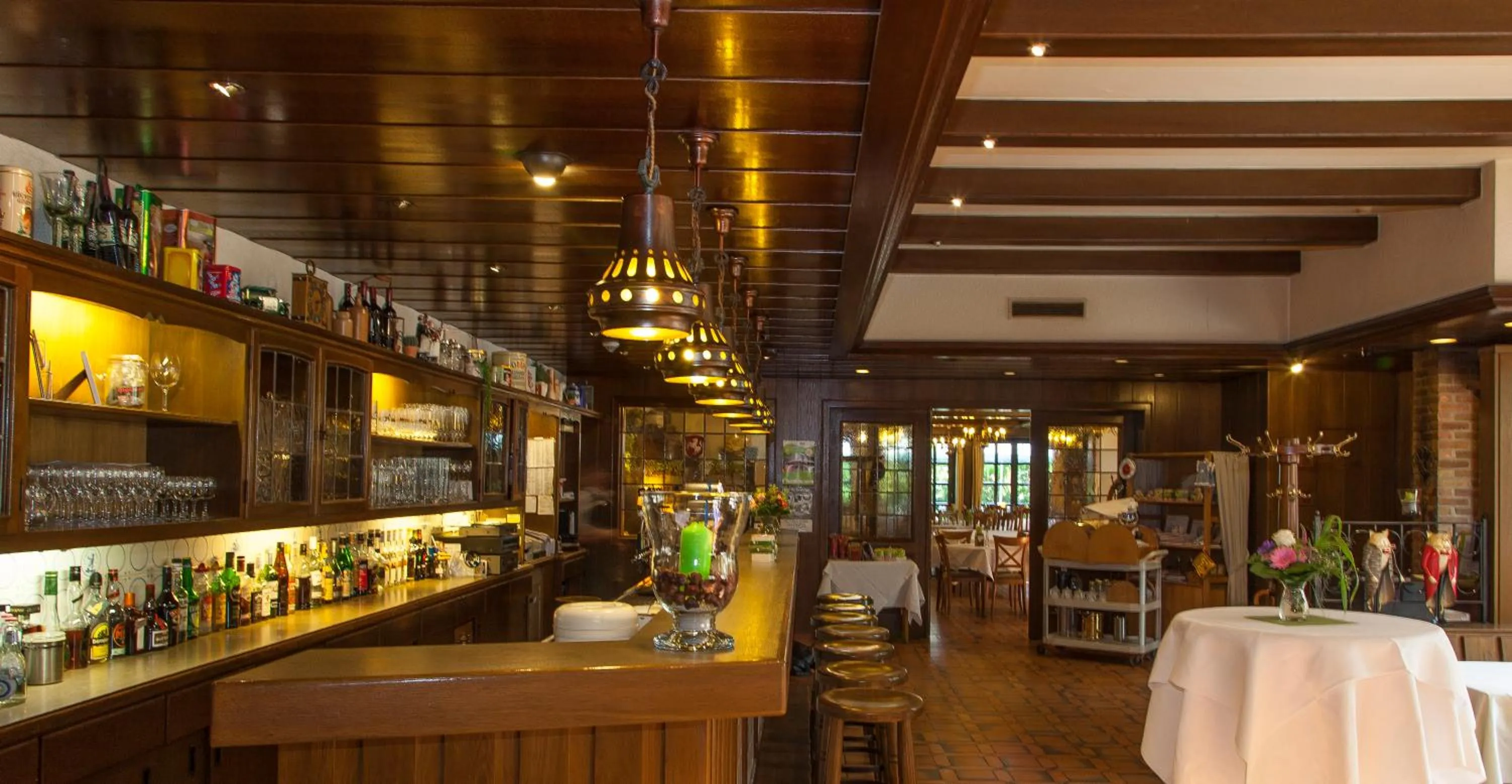 Restaurant/places to eat in Hotel Brügge