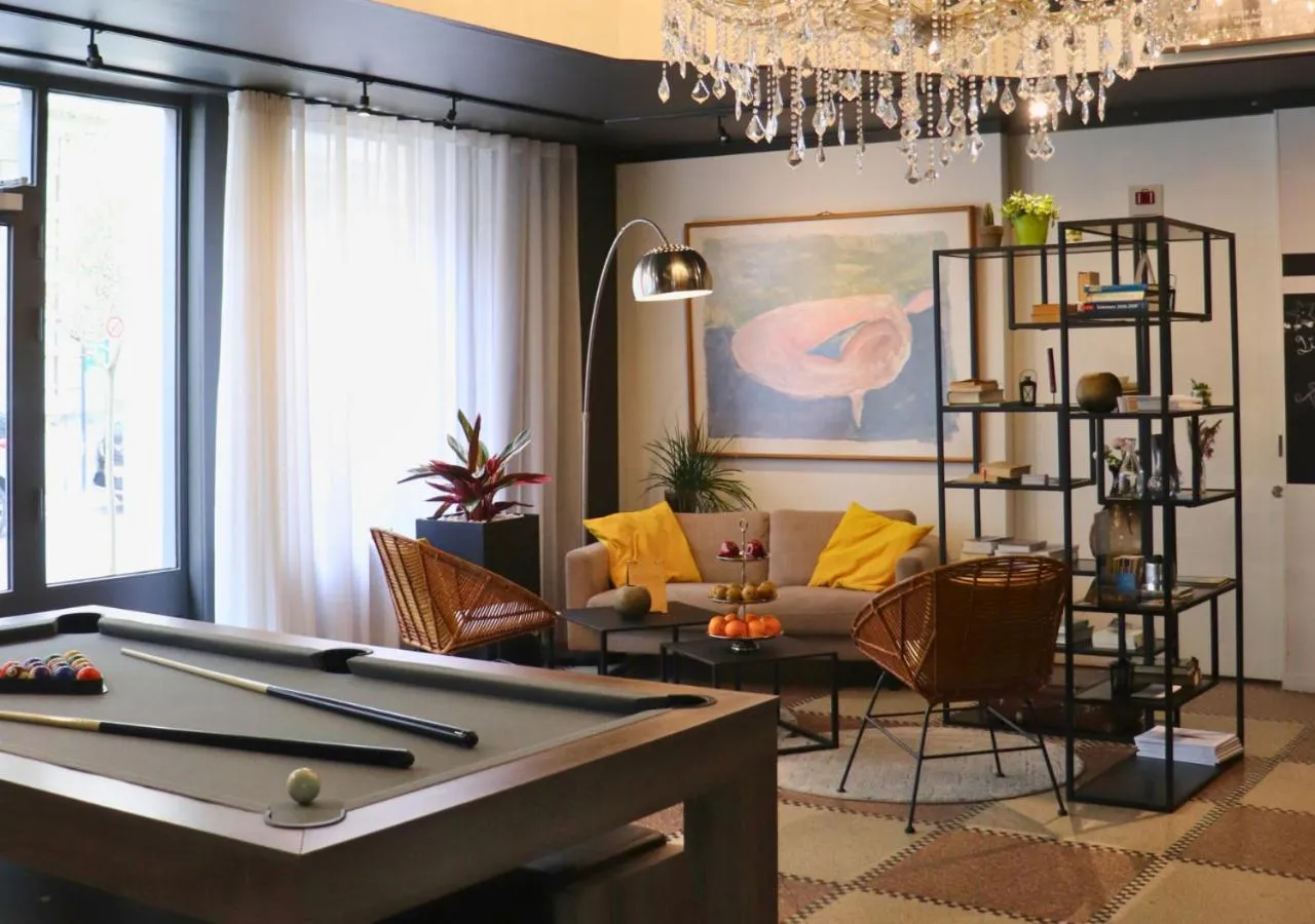 Lobby or reception in Leopold Hotel Ostend