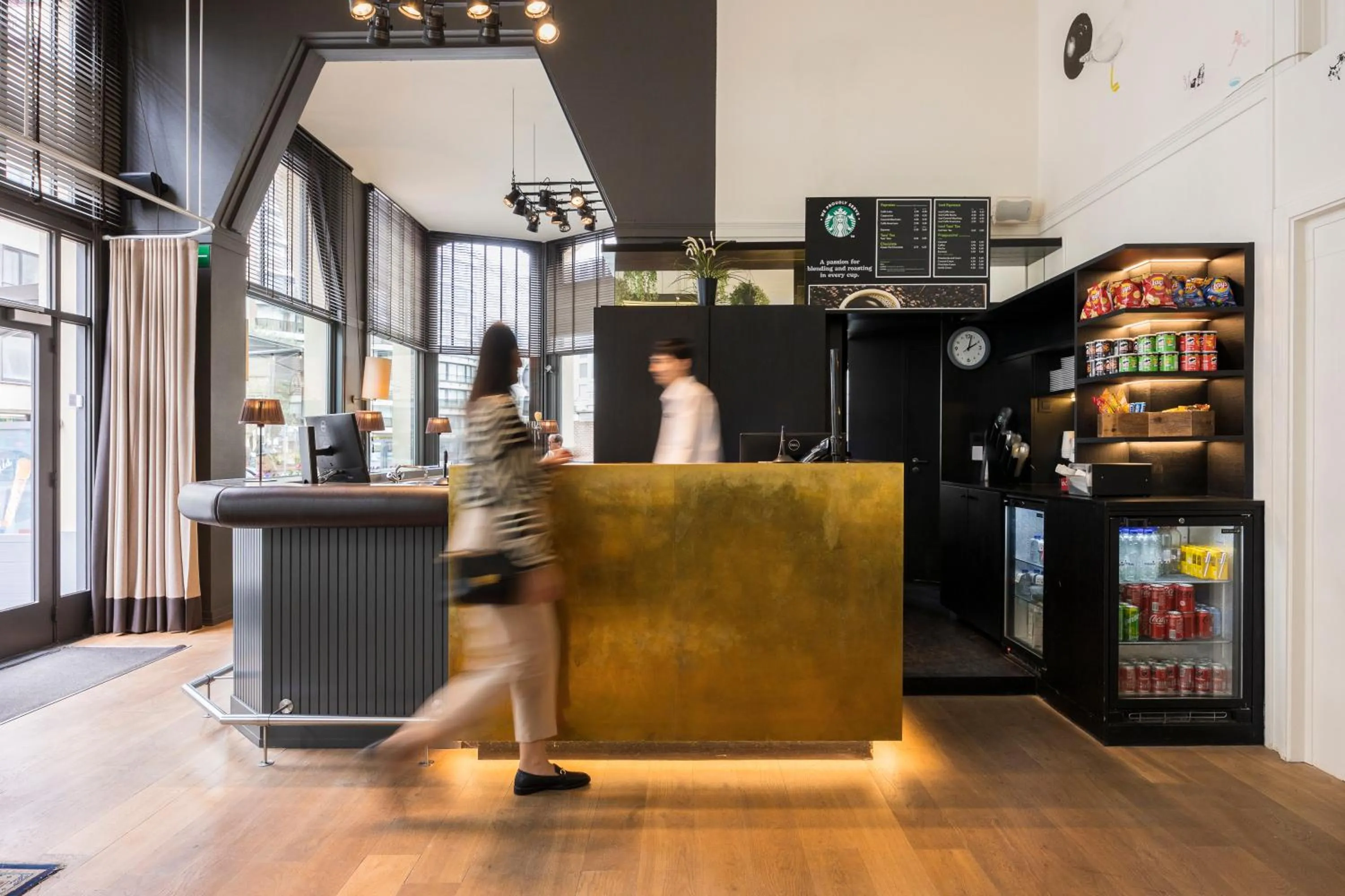 Lobby or reception in Leopold Hotel Ostend