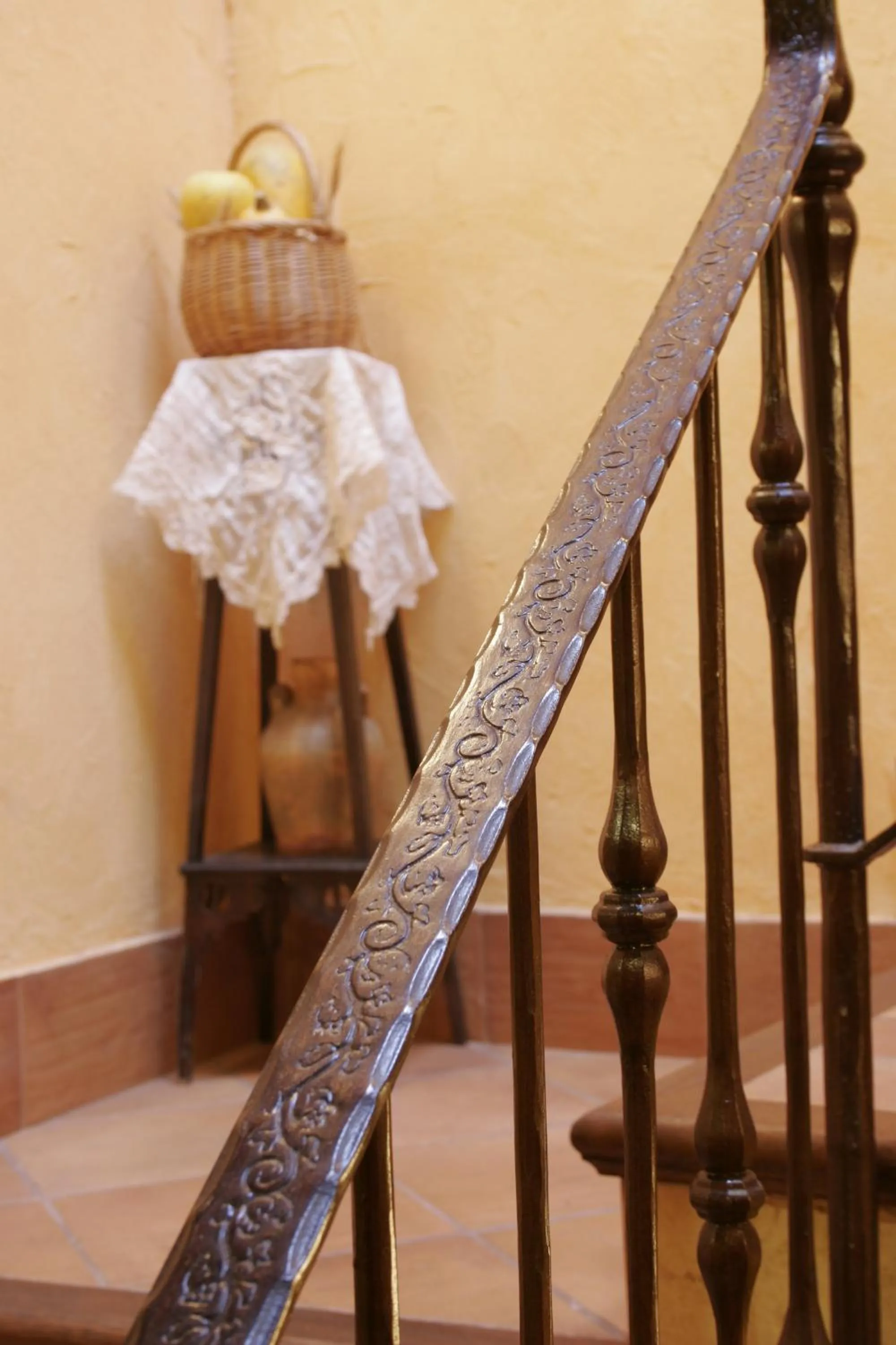 Decorative detail in Posada La Gatera