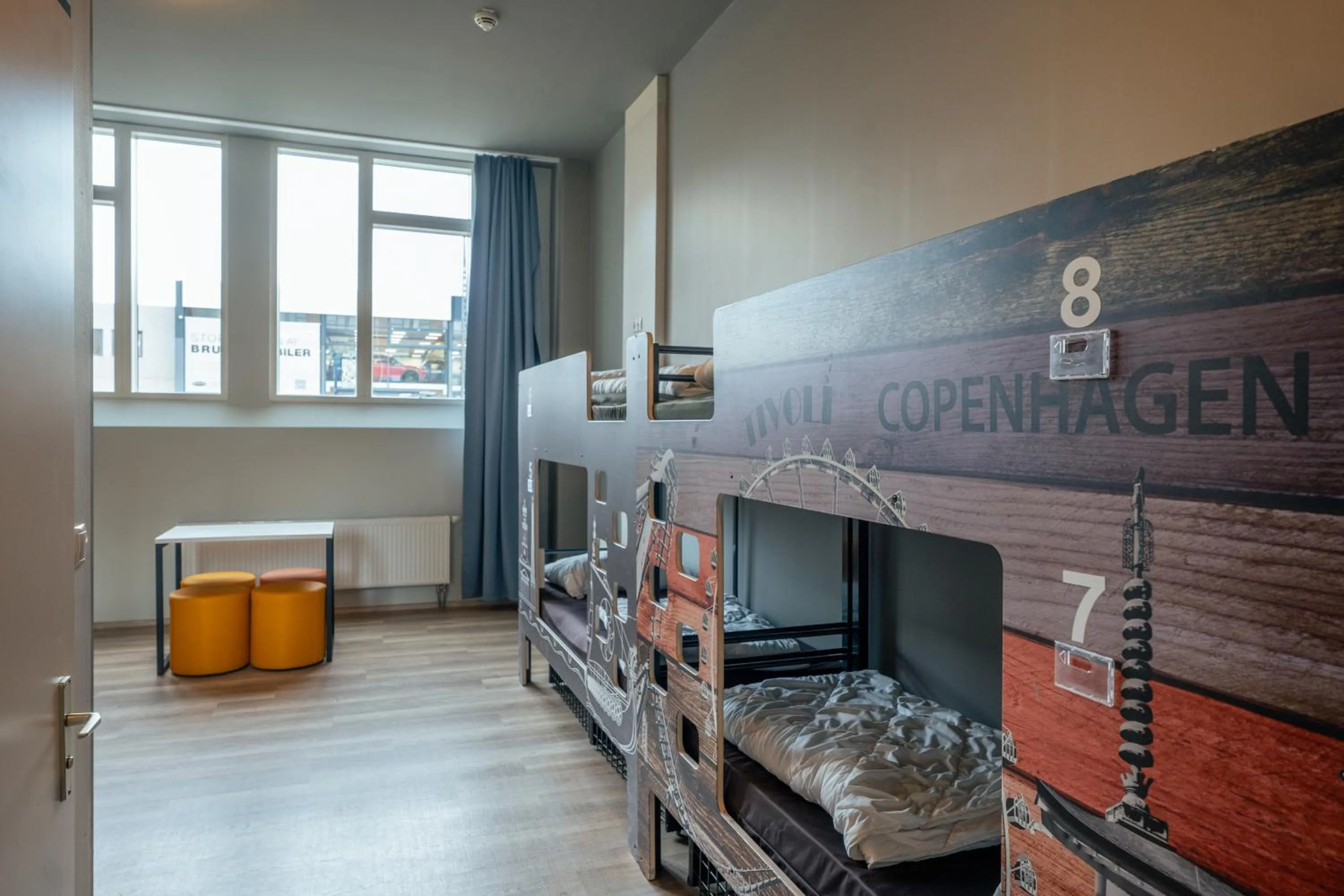 bunk bed, Bed in a&o Copenhagen Nørrebro