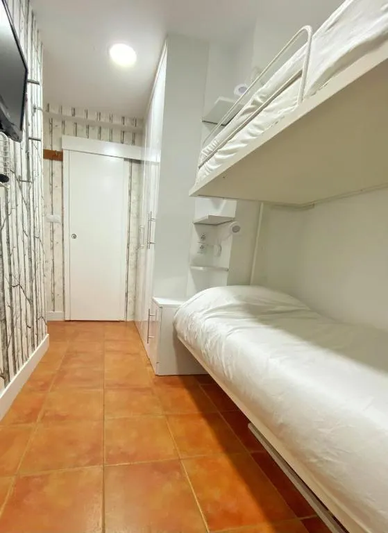 Bed in Apartamentos Gorbea Suites