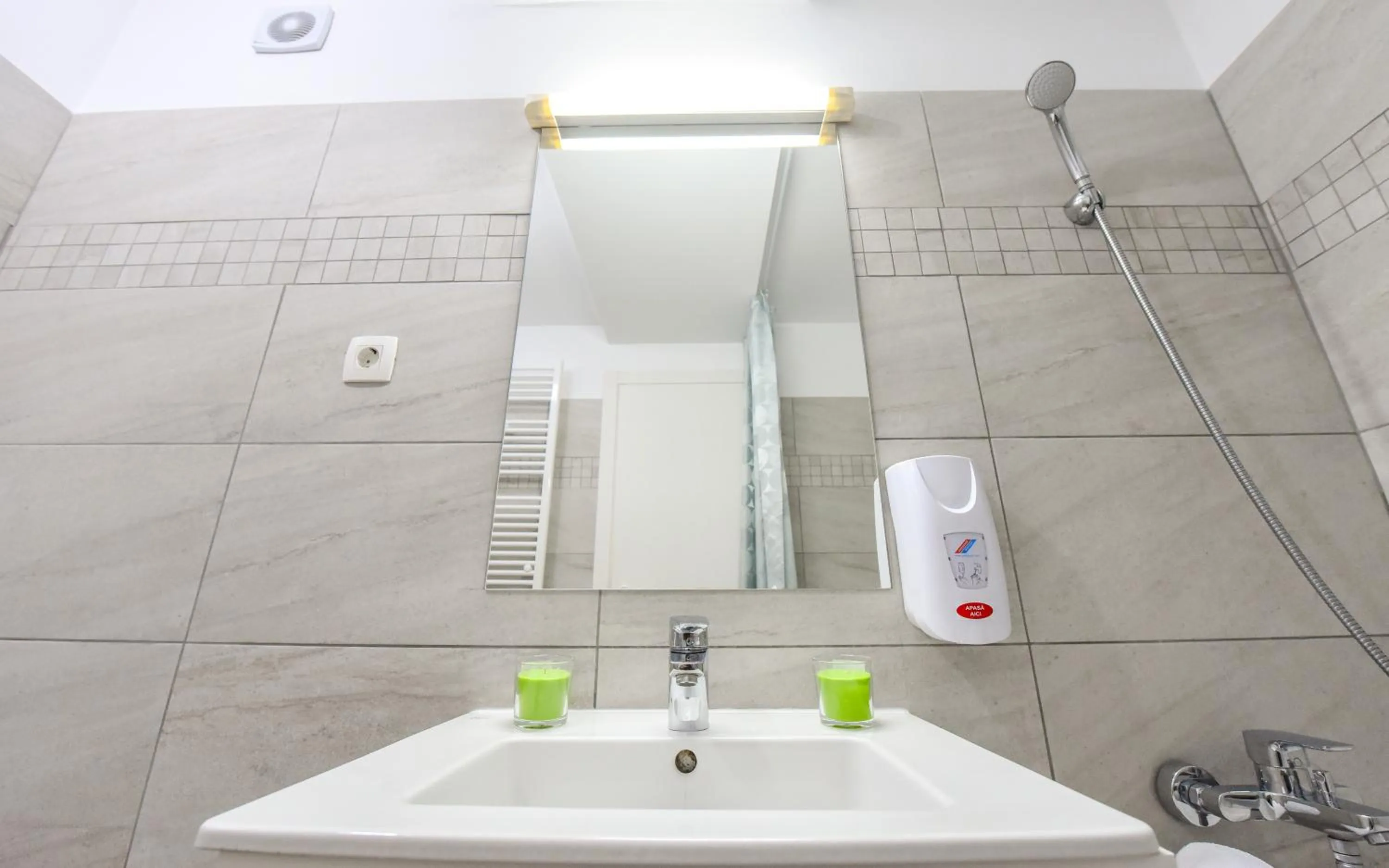 Bathroom in Harmony Suites