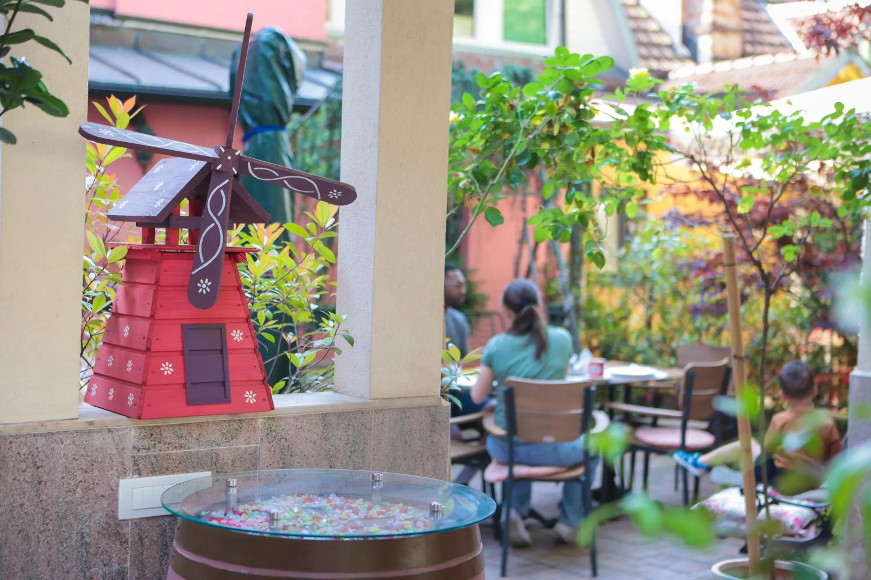 Patio in Boutique Hotel Asteria