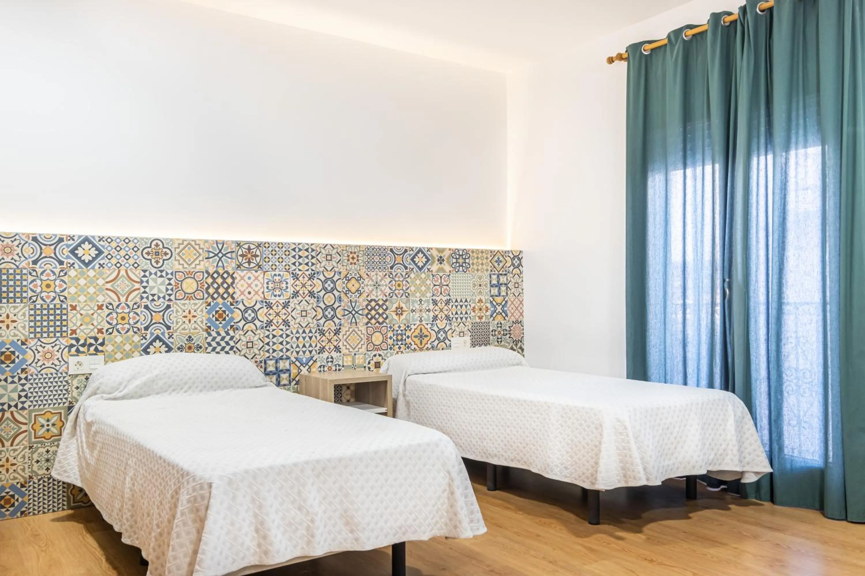 Bed in Apartamentos El Castell