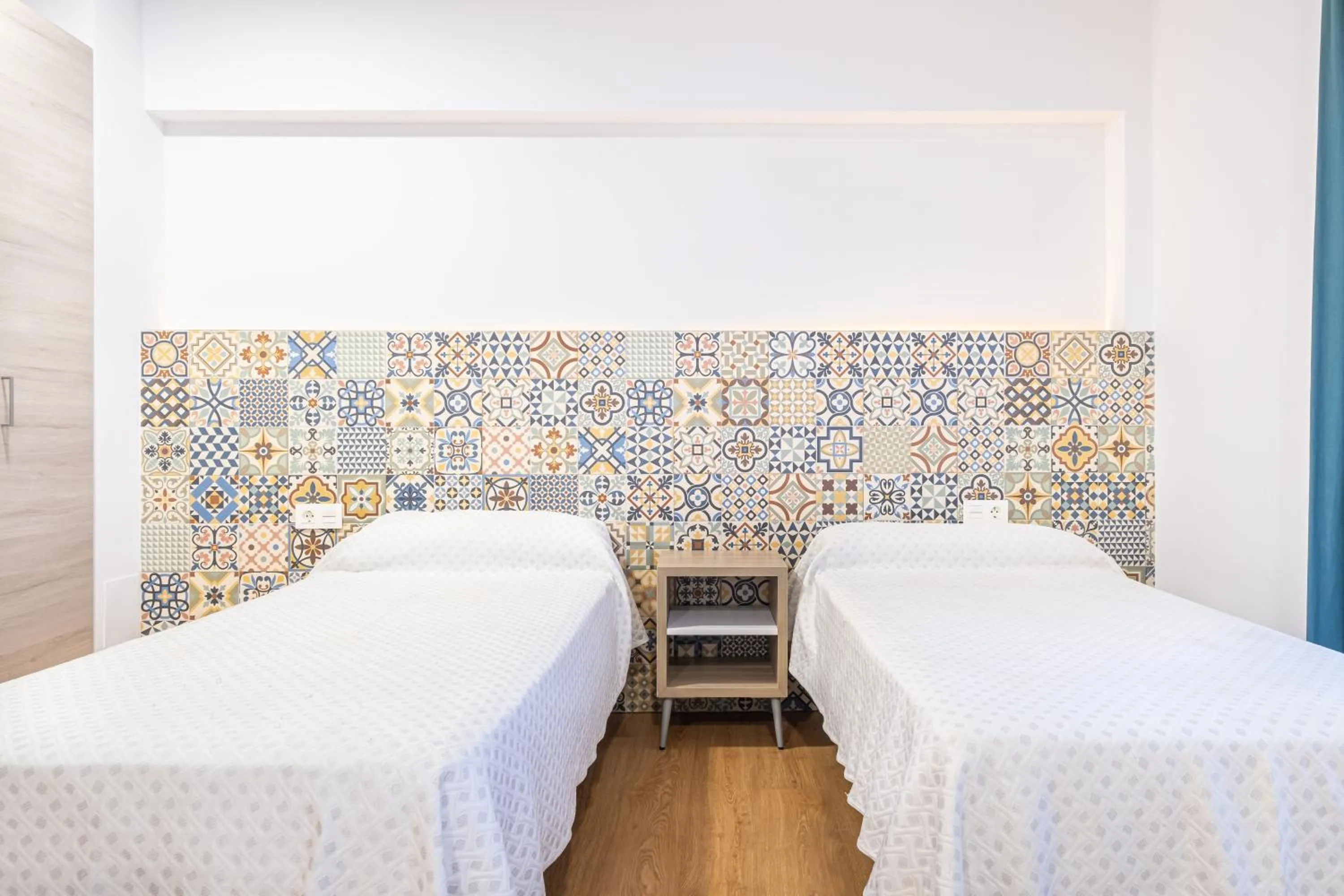 Bed in Apartamentos El Castell