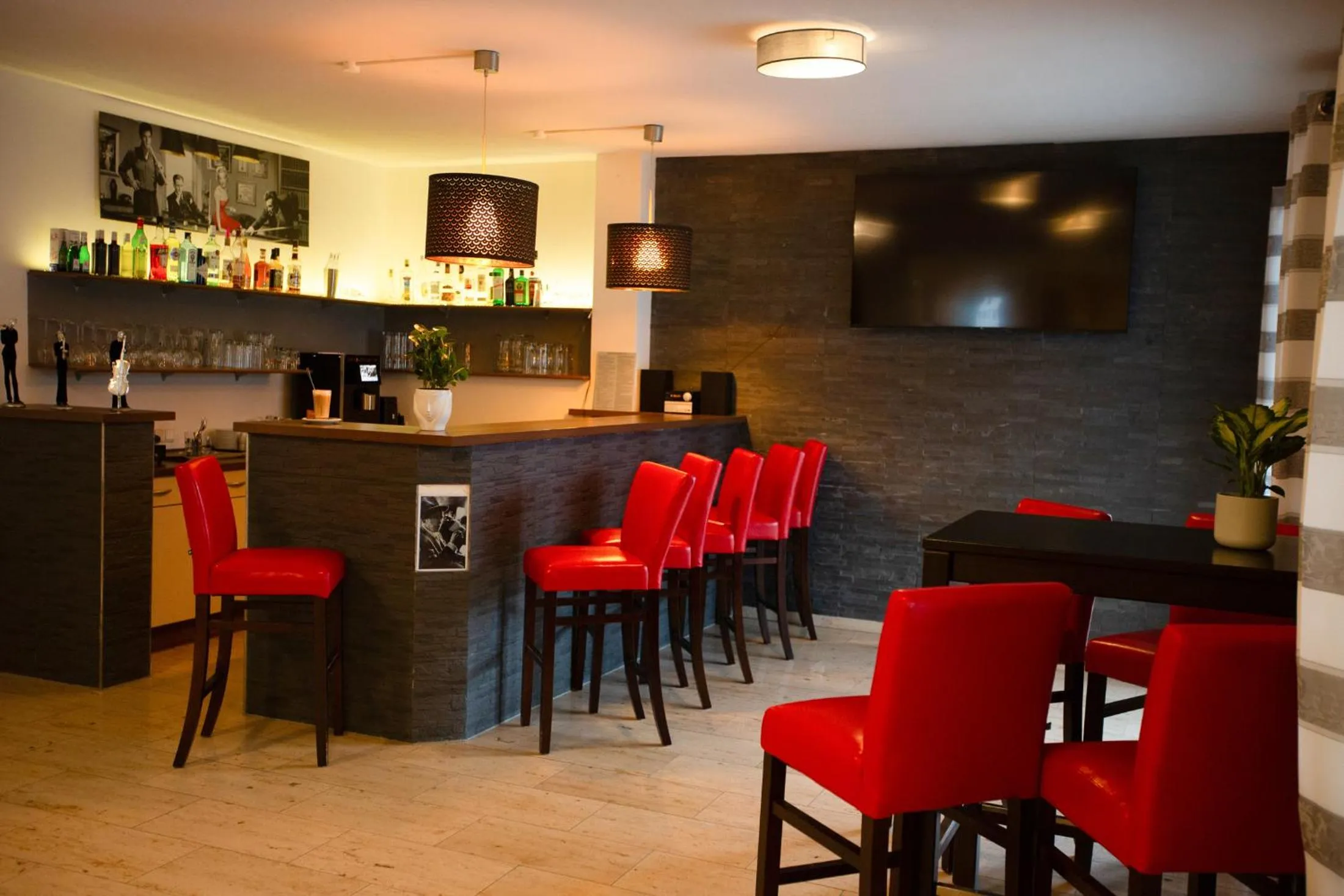 Lounge or bar in Auwald Hotel