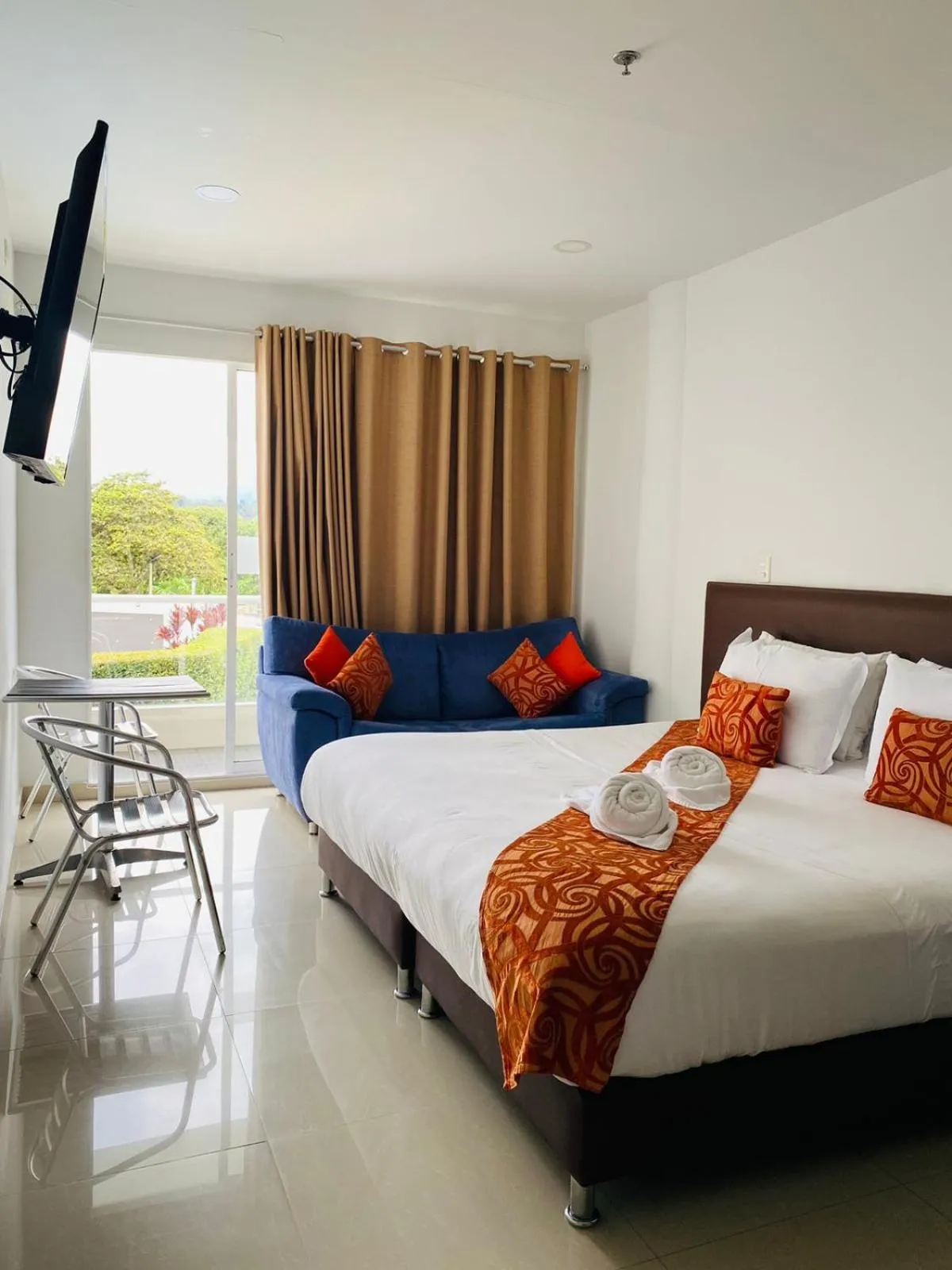 Bed in Hotel Palmeras De Luz