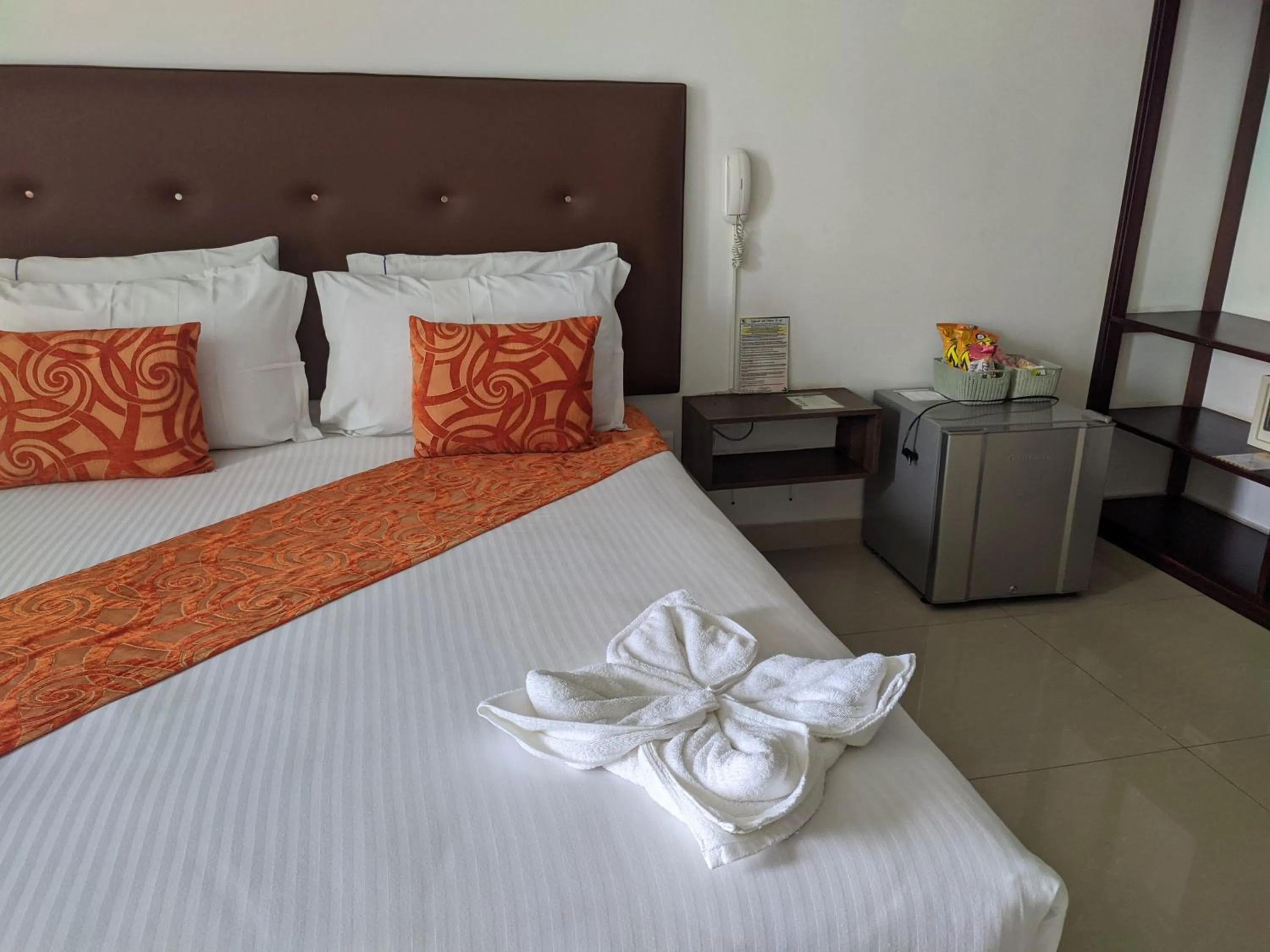 Bed in Hotel Palmeras De Luz