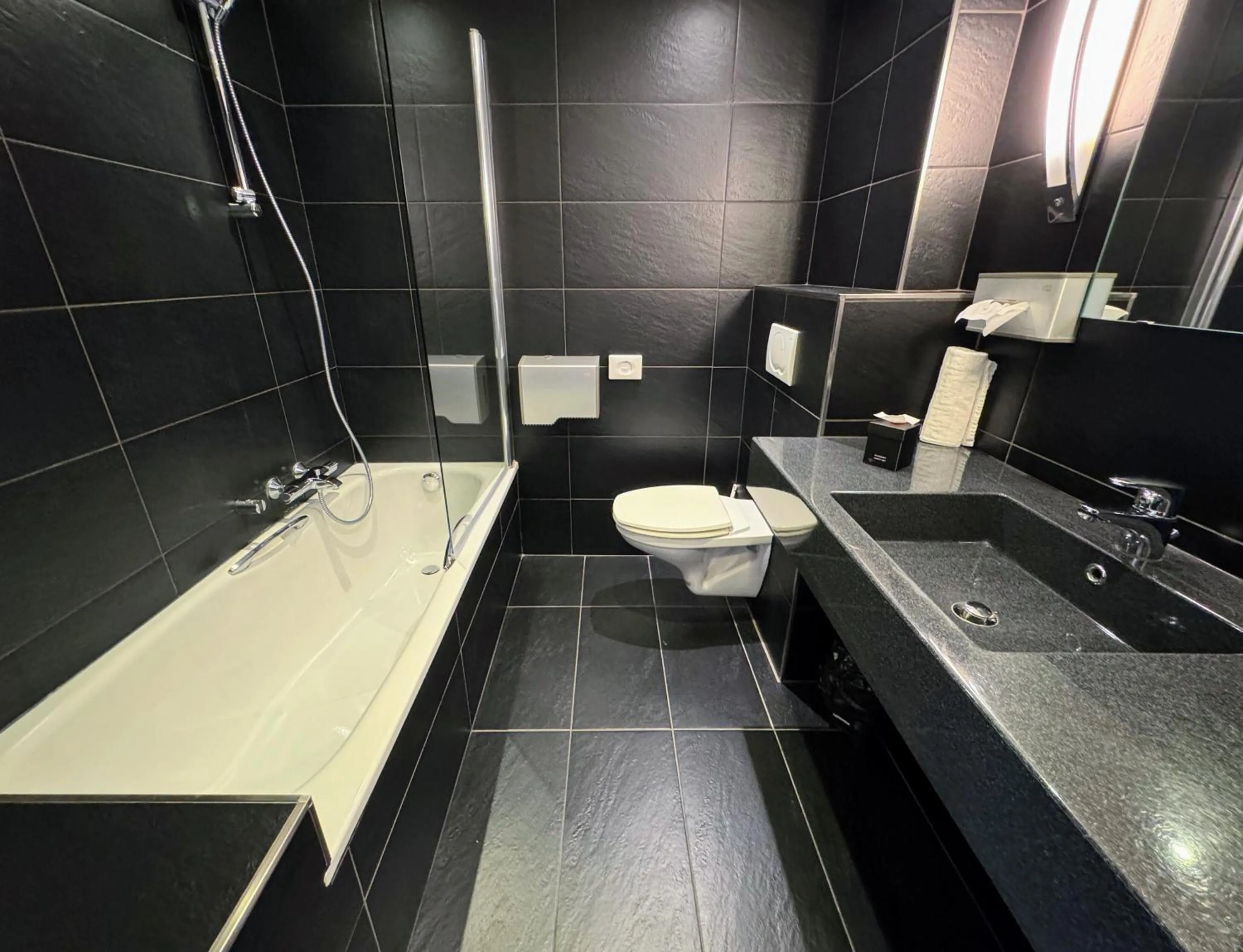 Toilet in Hôtel L'Amandier