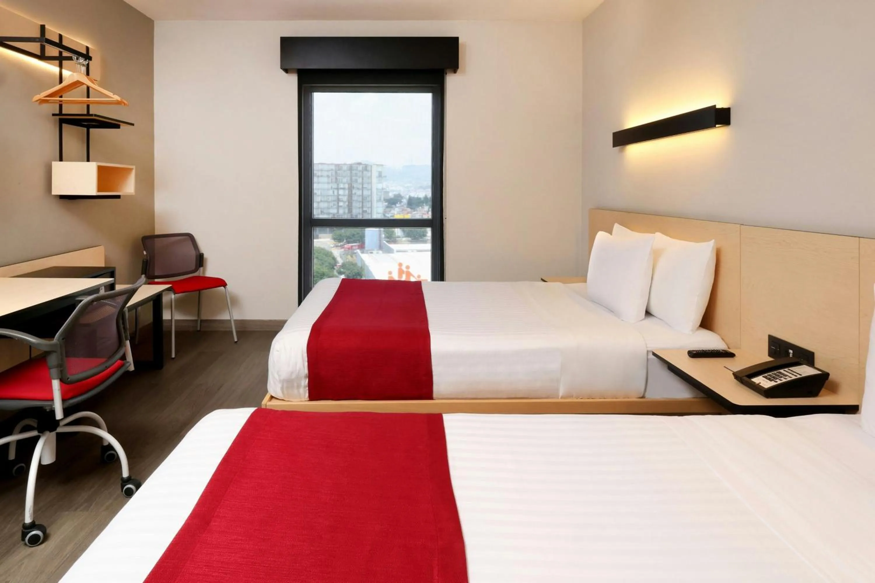 Bedroom, Bed in City Express Plus by Marriott Ciudad de México Mundo E