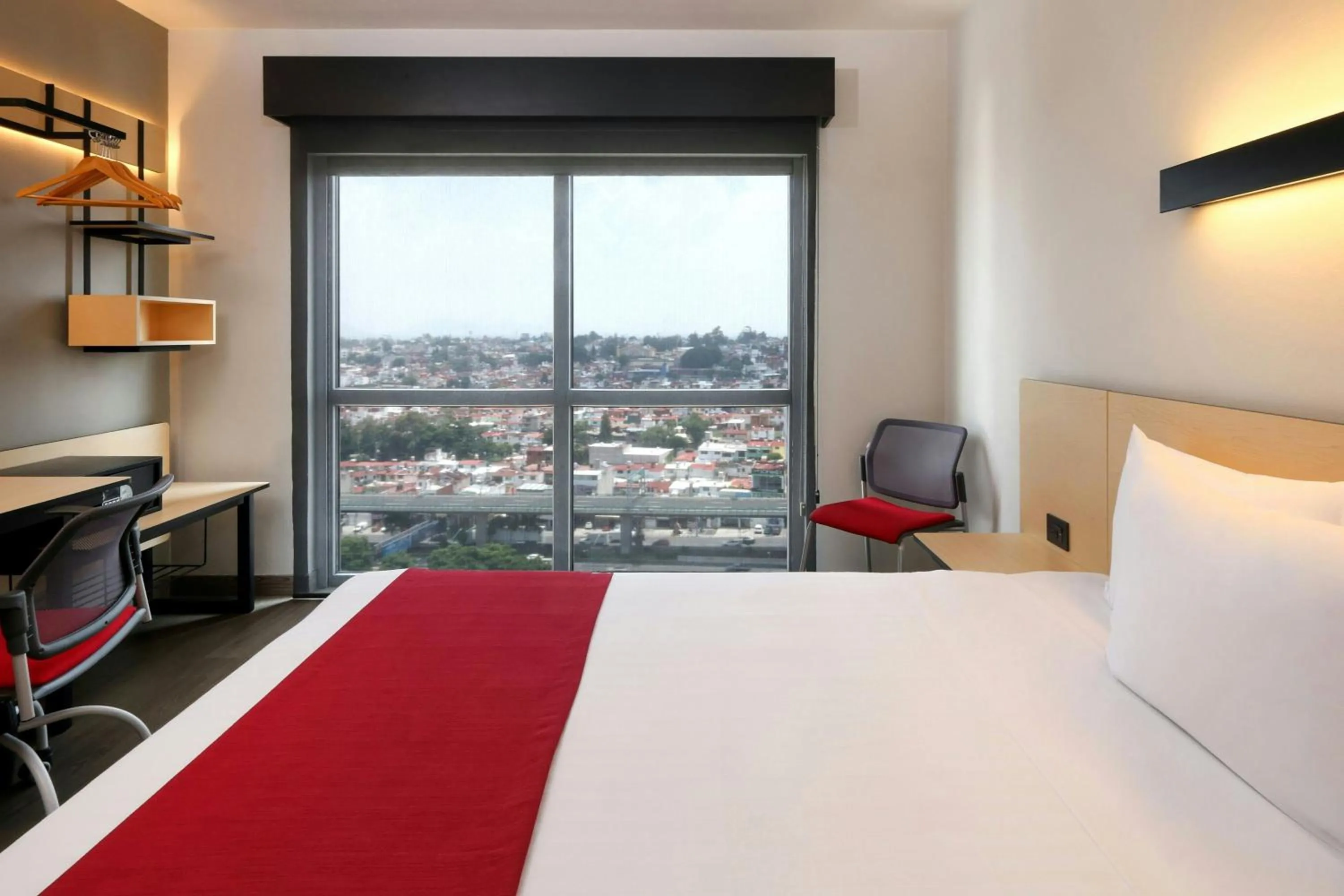Bedroom, Bed in City Express Plus by Marriott Ciudad de México Mundo E