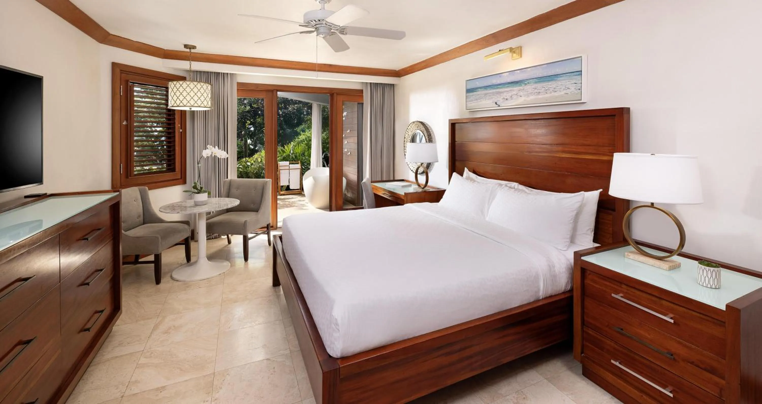 Photo of the whole room, Bed in Sandals Negril Beach All Inclusive Resort and Spa - Couples Only