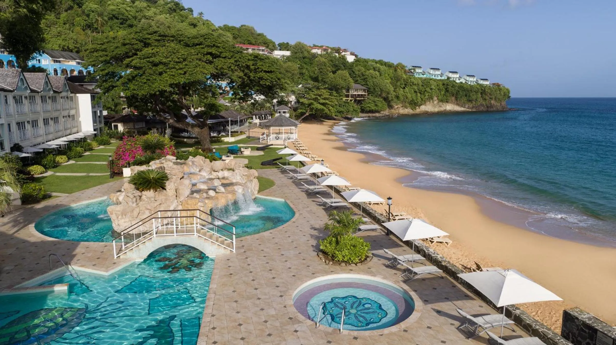 Beach in Sandals Regency La Toc All Inclusive Resort and Spa - Couples Only