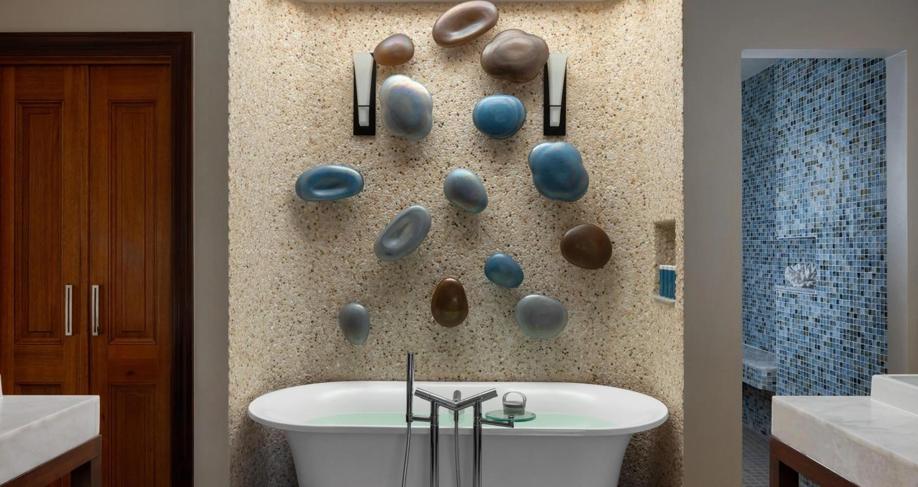 Bathroom in Sandals Regency La Toc All Inclusive Resort and Spa - Couples Only