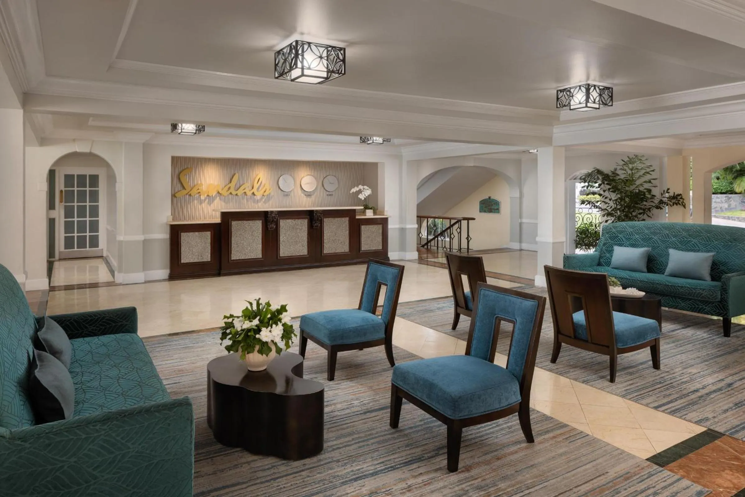 Lobby or reception in Sandals Regency La Toc All Inclusive Resort and Spa - Couples Only