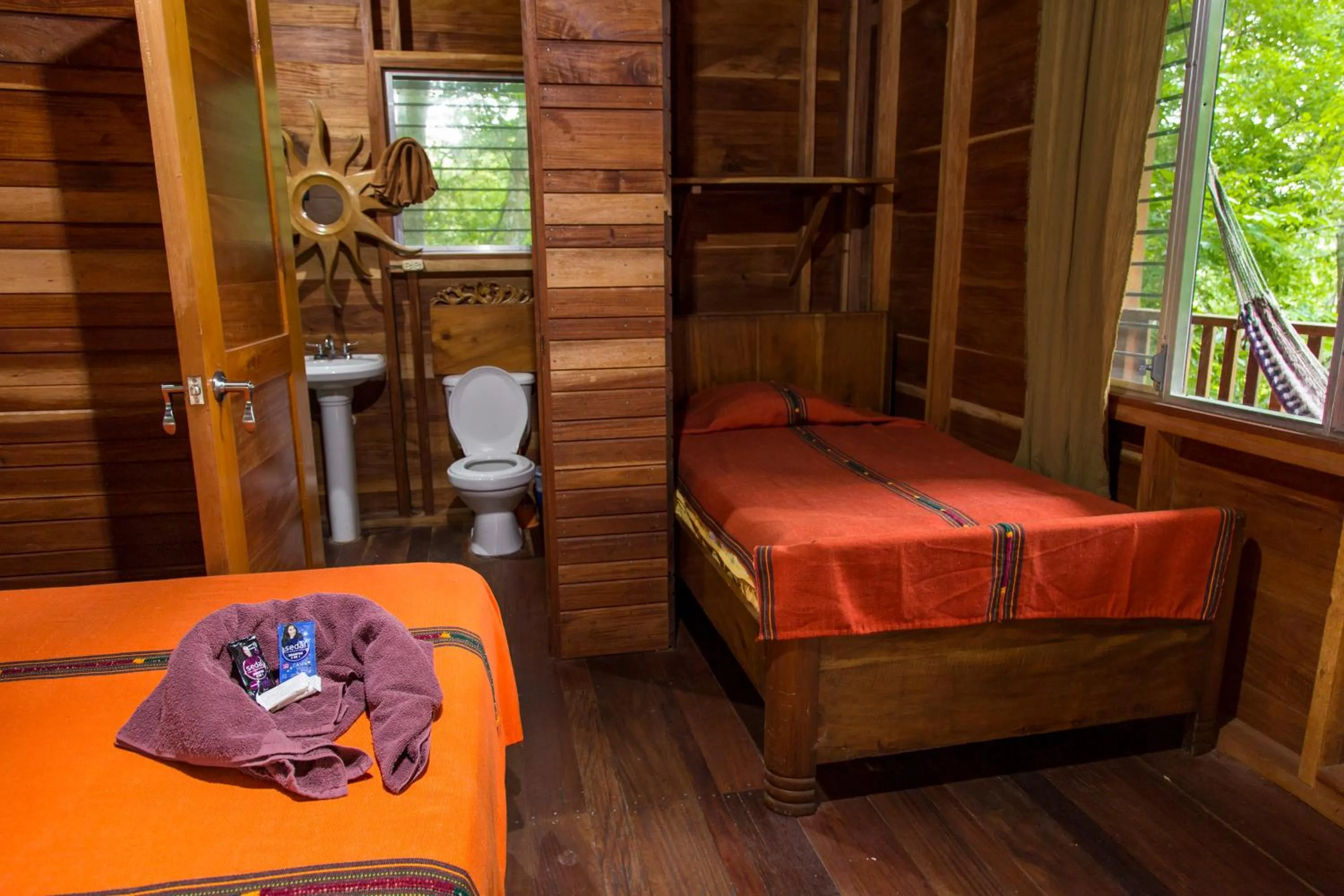 Bed in Hotel Mon Ami