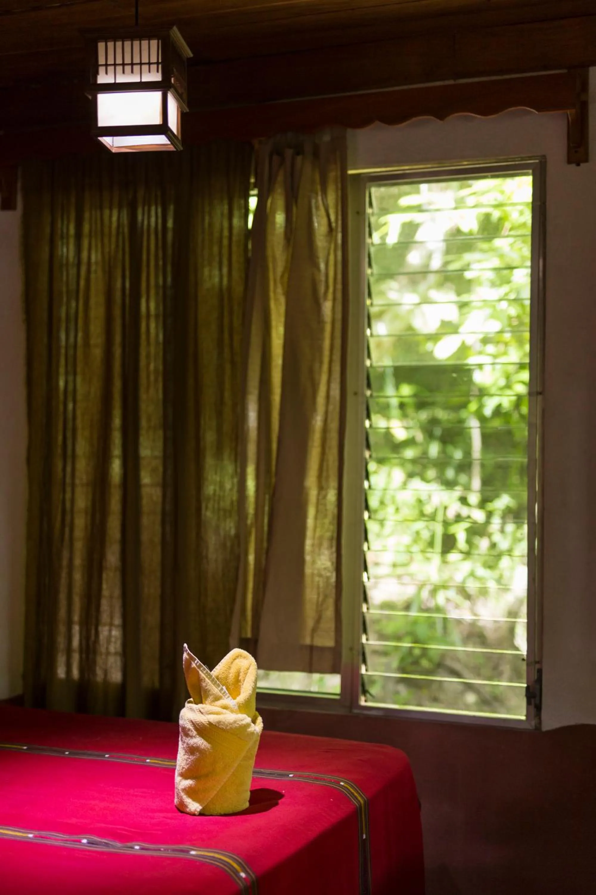 Bed in Hotel Mon Ami