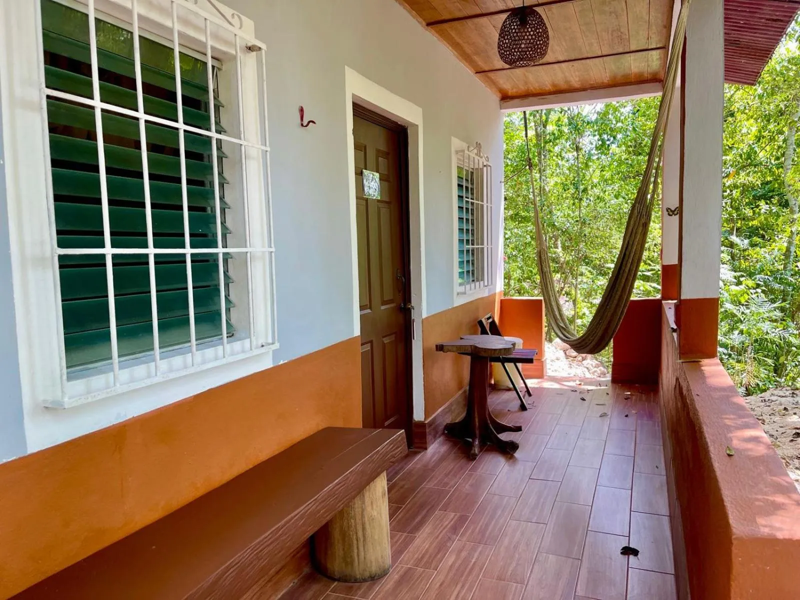 Garden view in Hotel Mon Ami