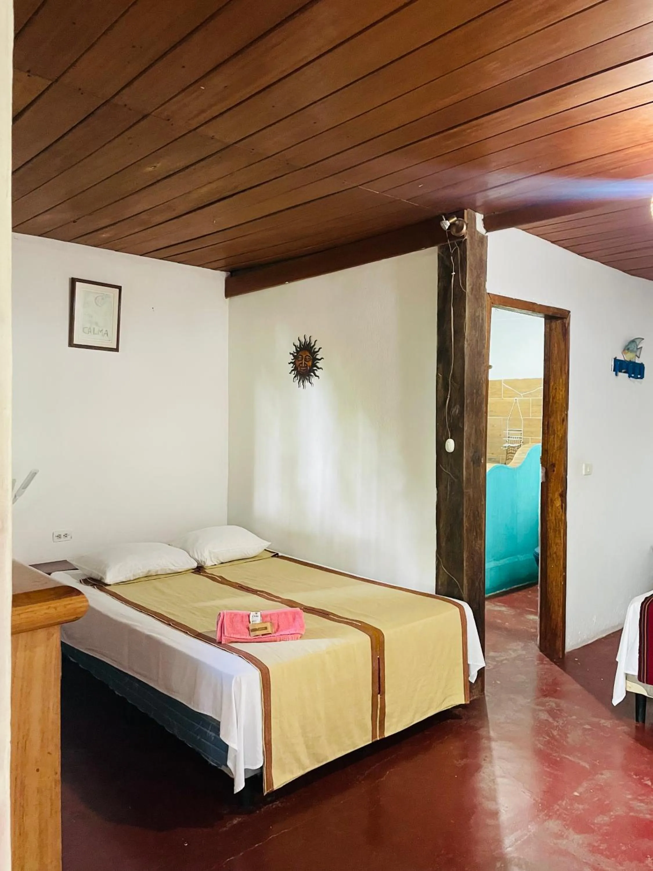 Bed in Hotel Mon Ami