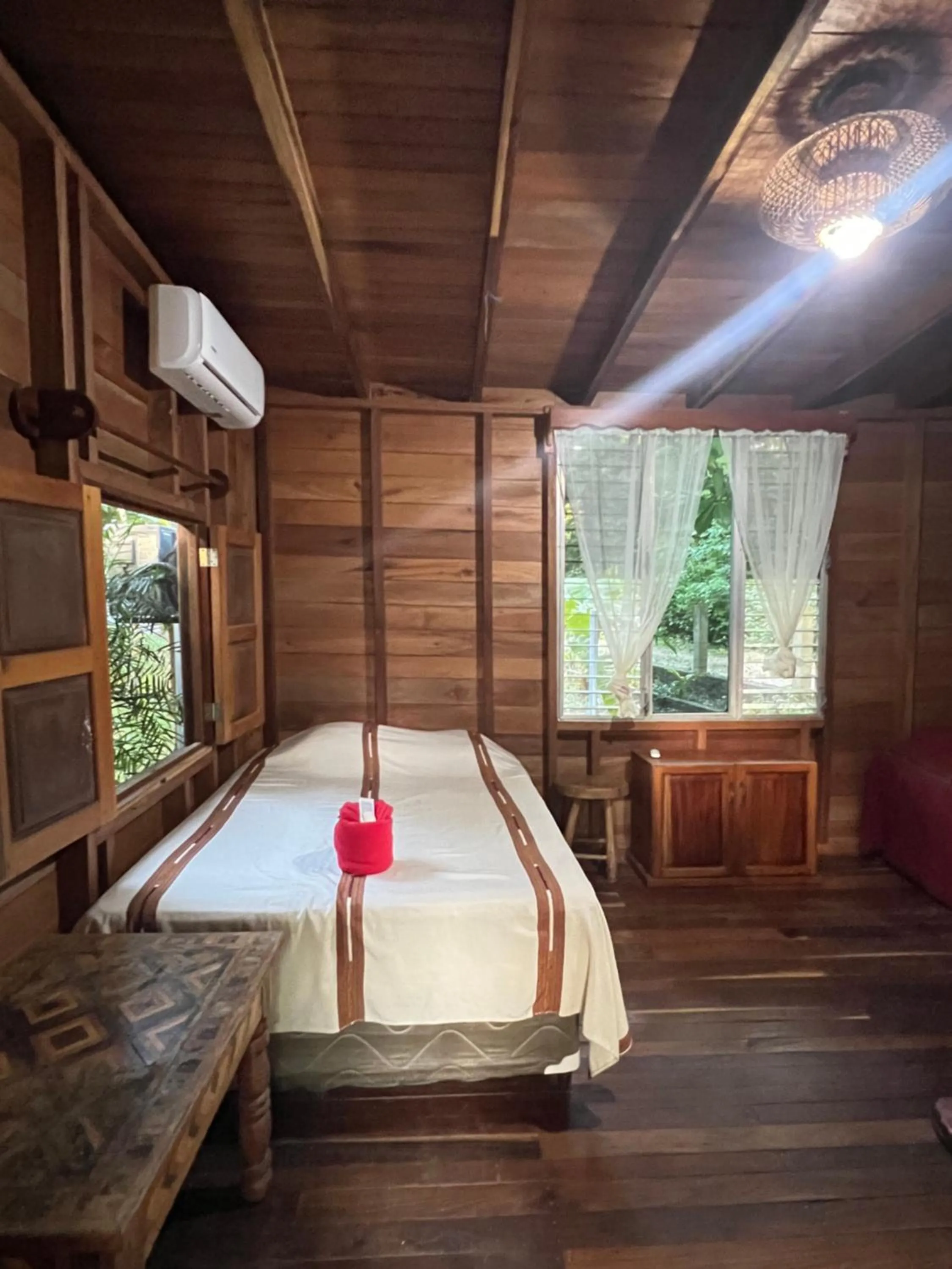 Bed in Hotel Mon Ami