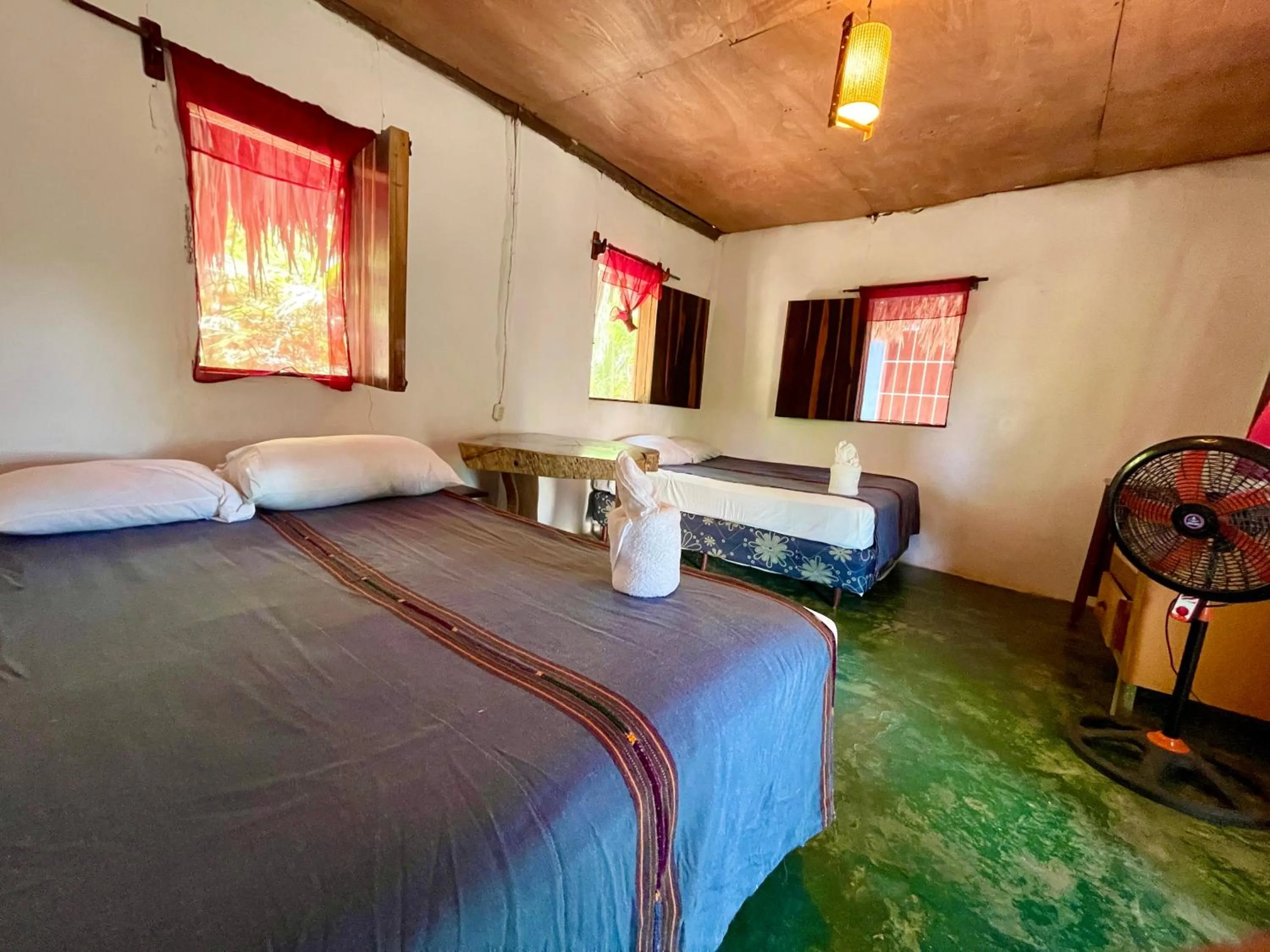 Bed in Hotel Mon Ami