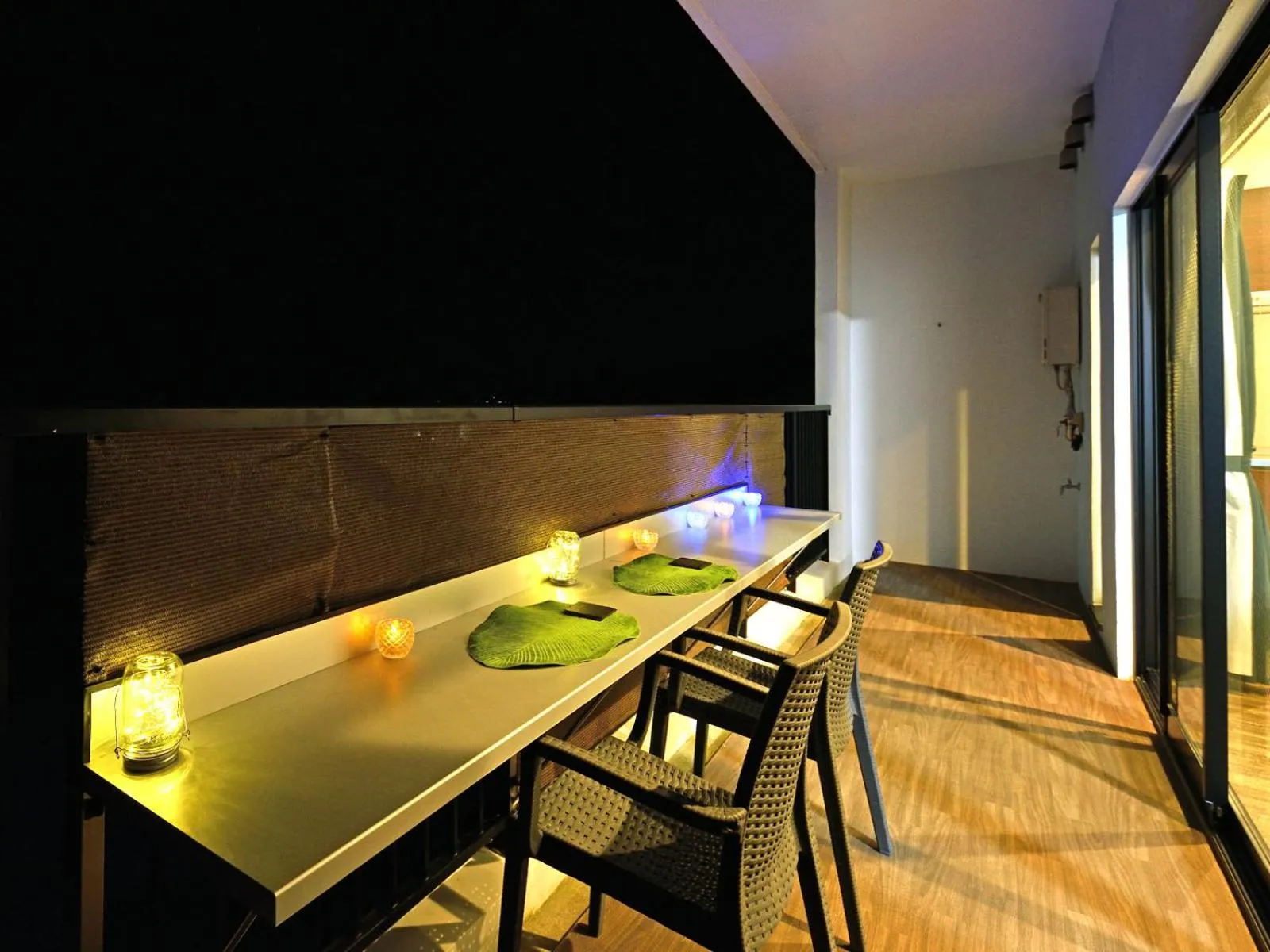Balcony/Terrace in The Peridot Smart Hotel Tancha Ward