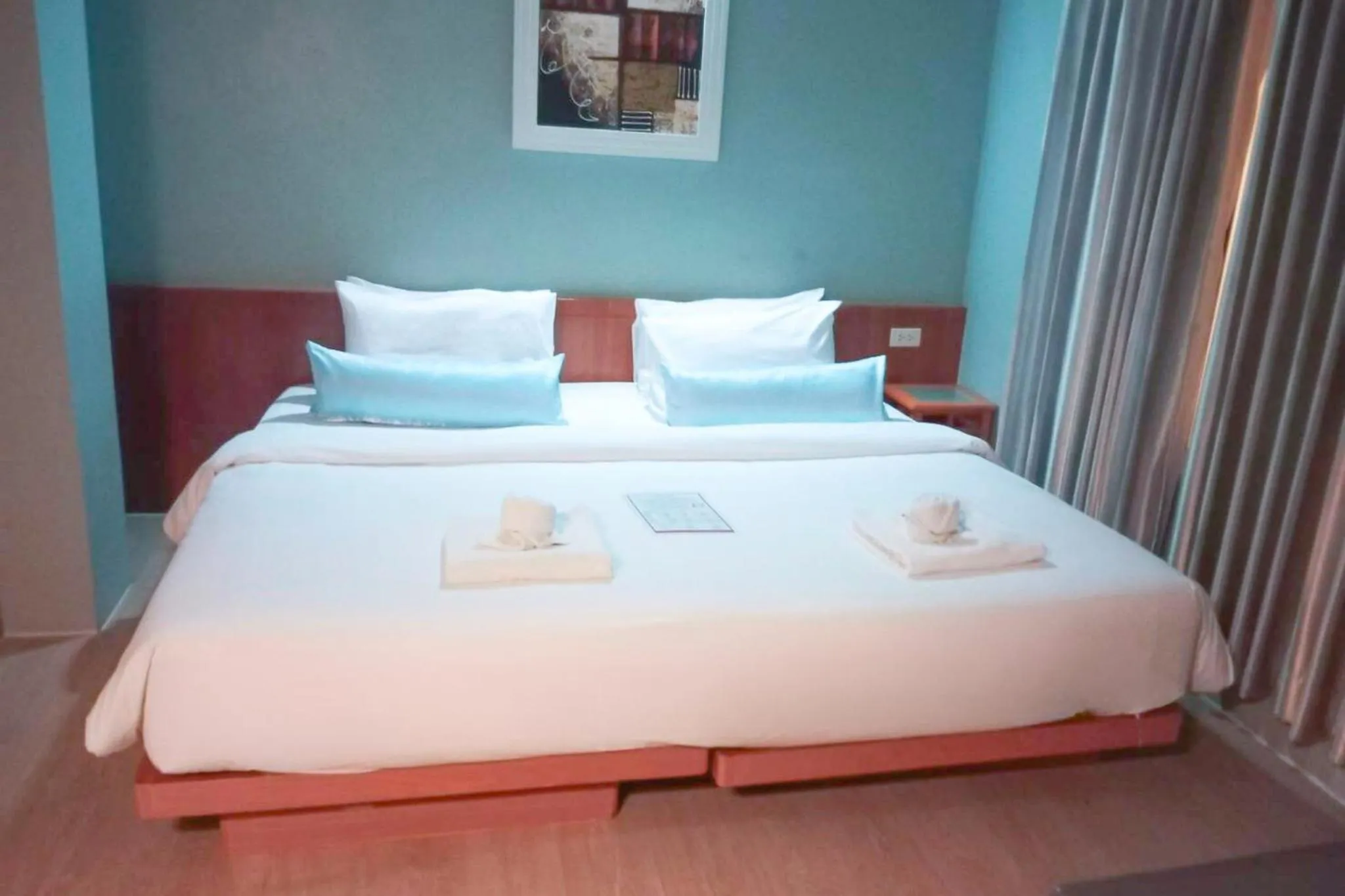 Bed in Villa Cha-Cha Khaosan Rambuttri