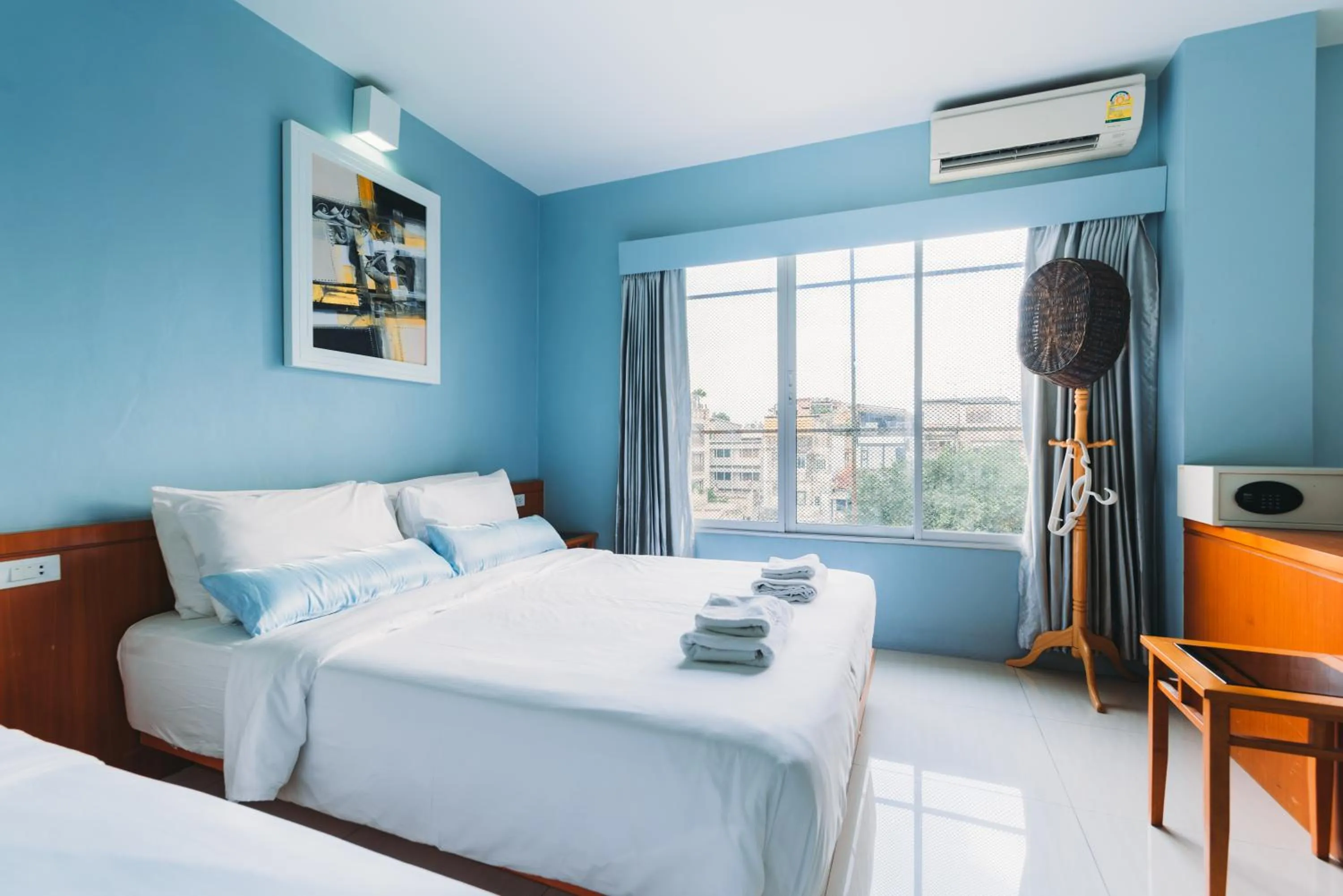 Bed in Villa Cha-Cha Khaosan Rambuttri