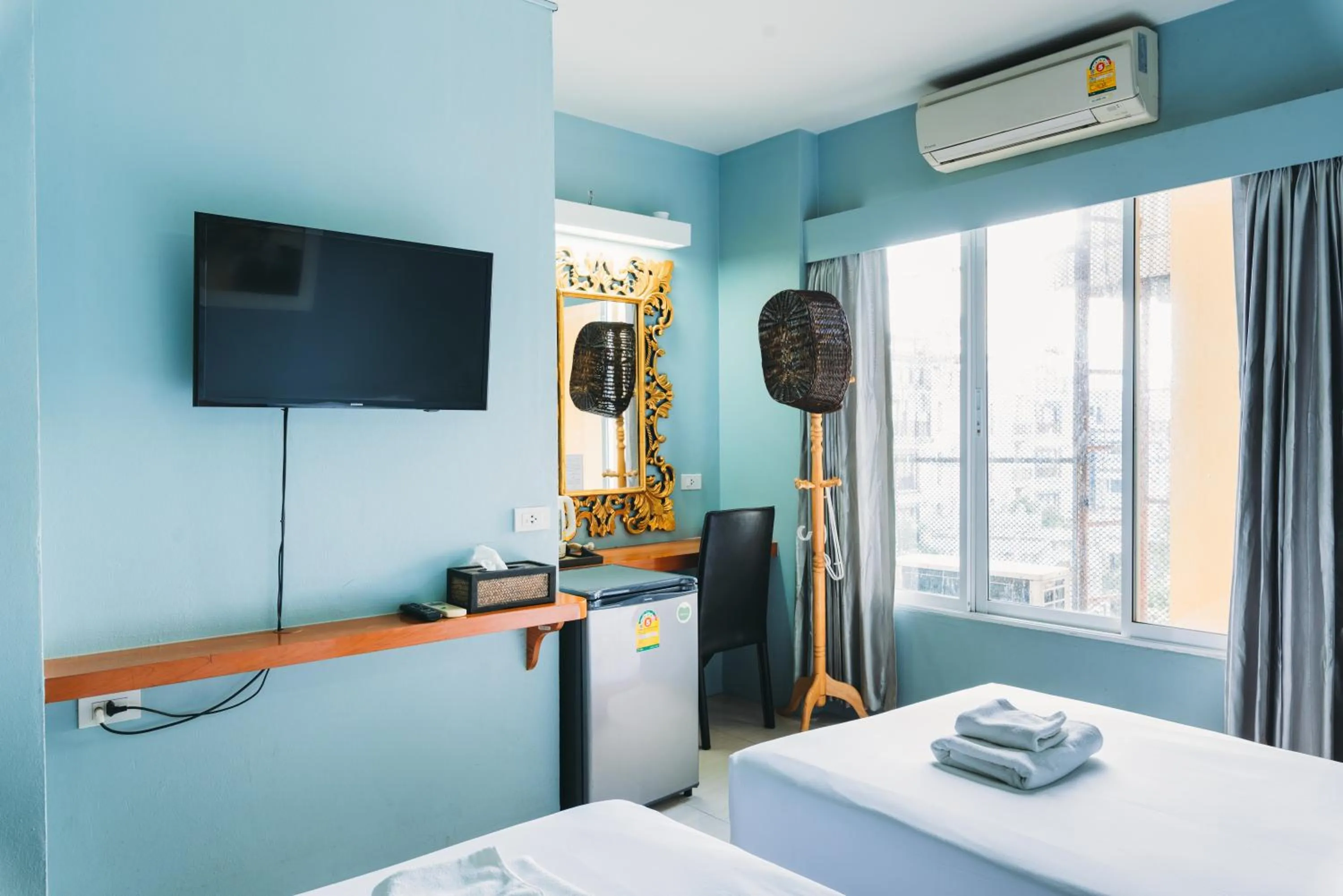 Photo of the whole room, Bed in Villa Cha-Cha Khaosan Rambuttri