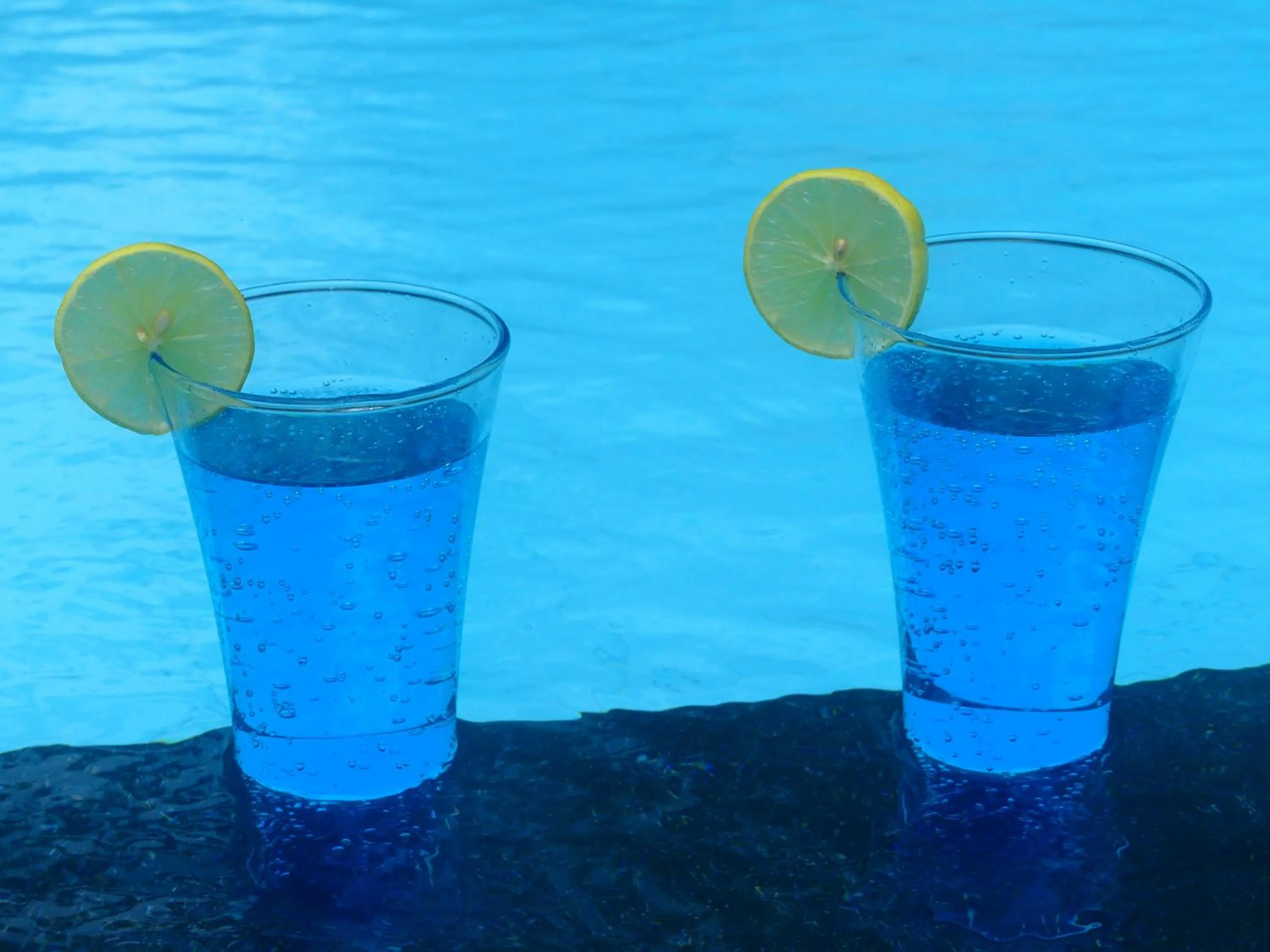 Swimming pool in Ging View Villa