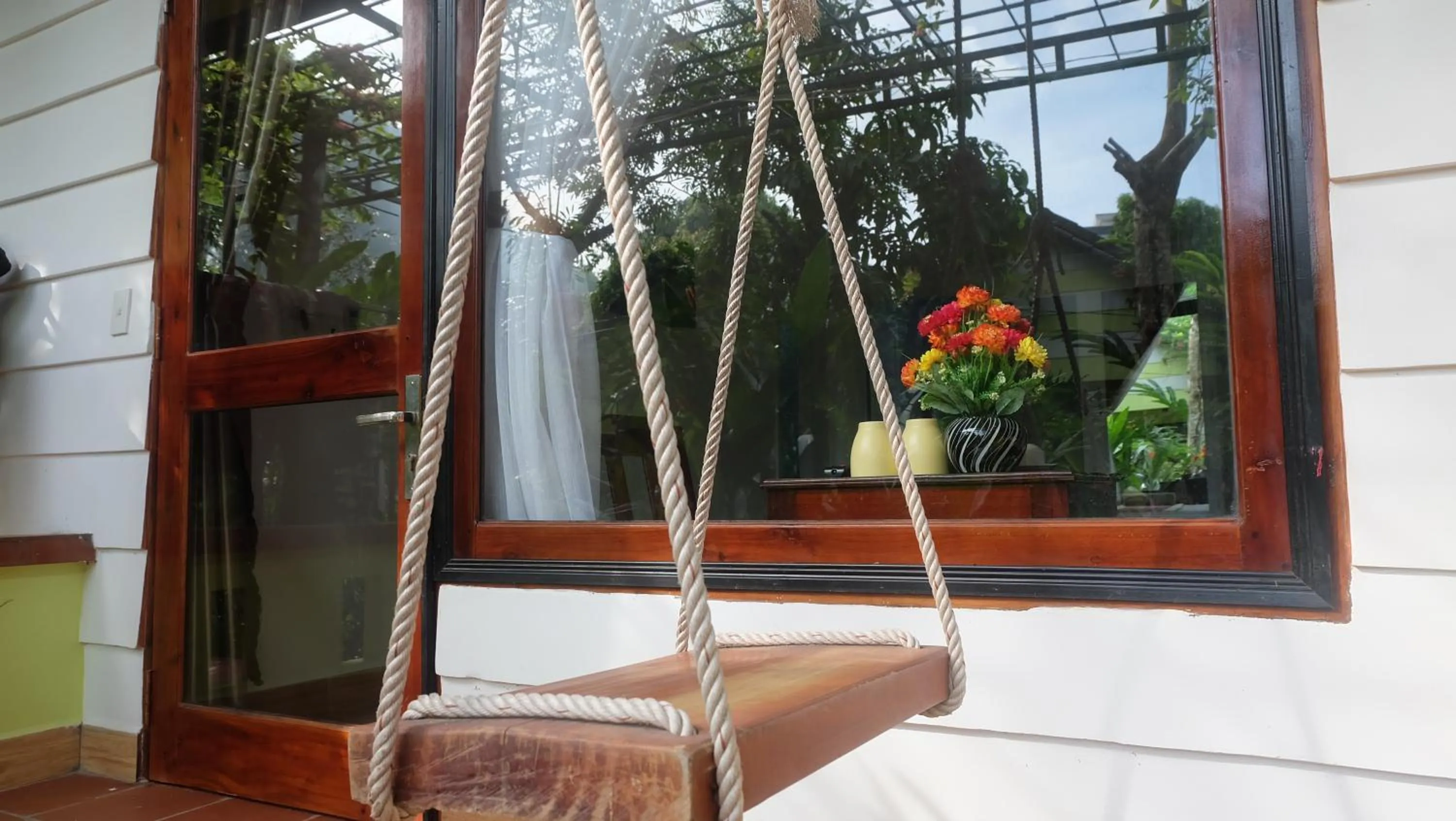 Decorative detail in Mai Binh Phuong Bungalow