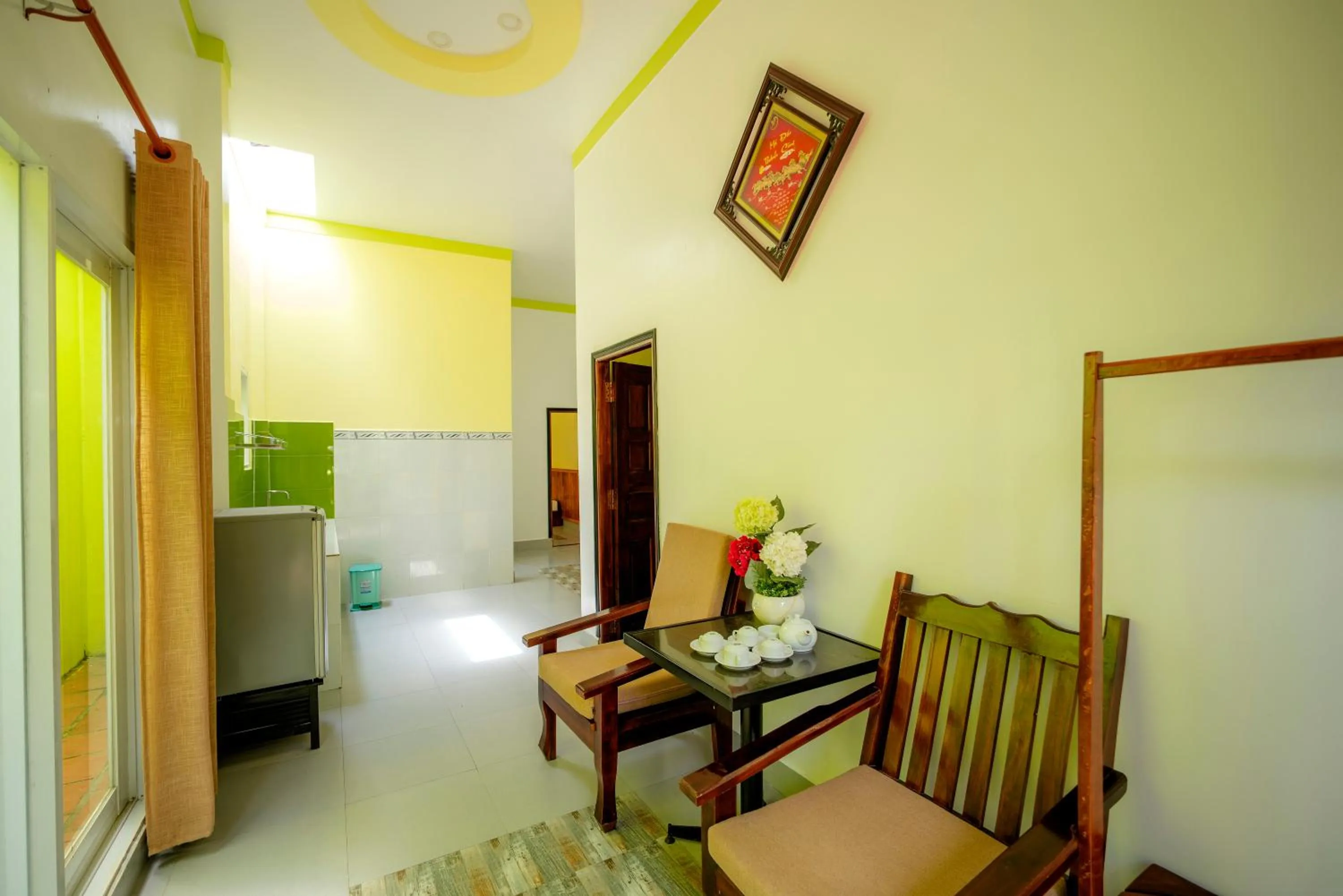 Living room in Mai Binh Phuong Bungalow