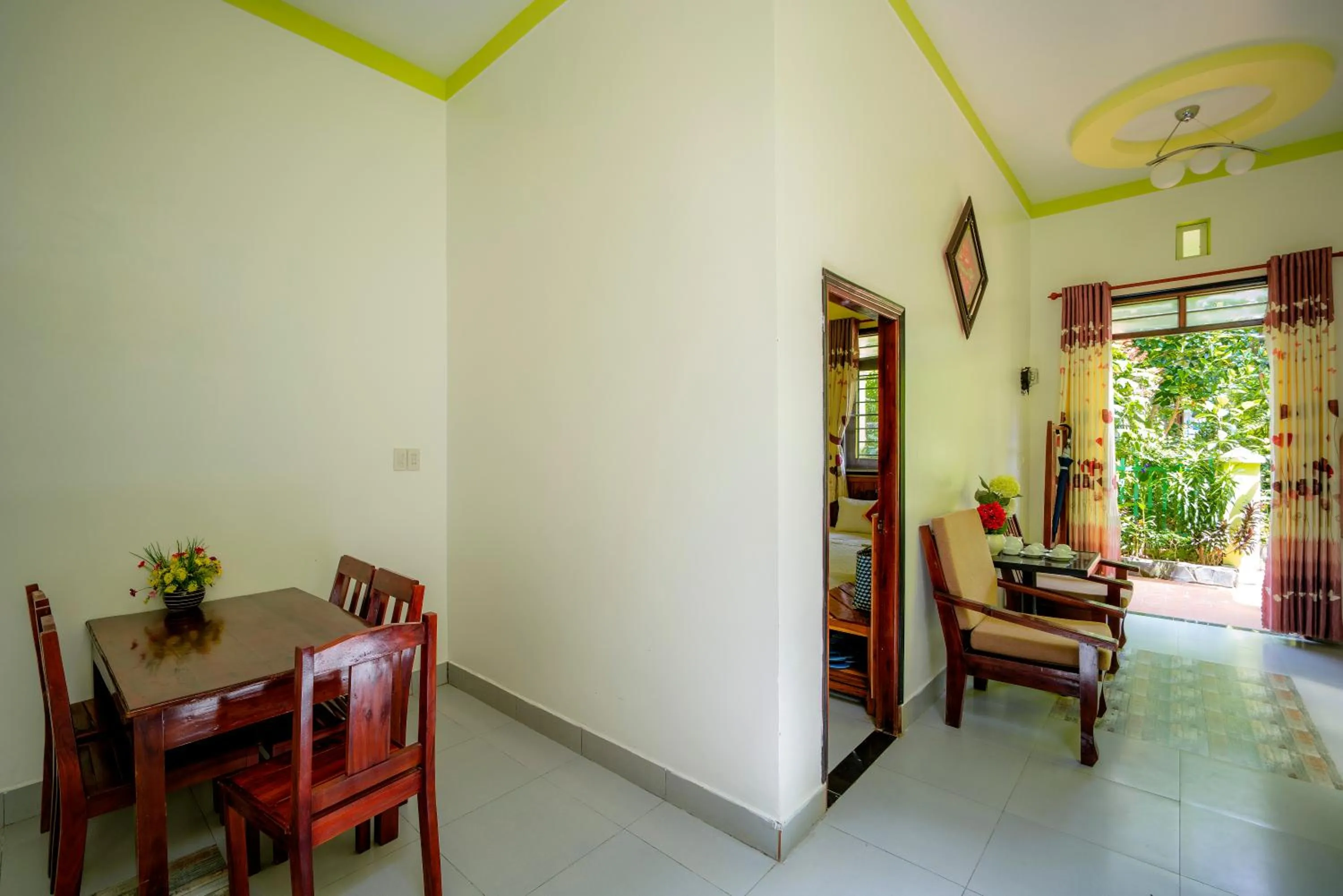 Living room in Mai Binh Phuong Bungalow