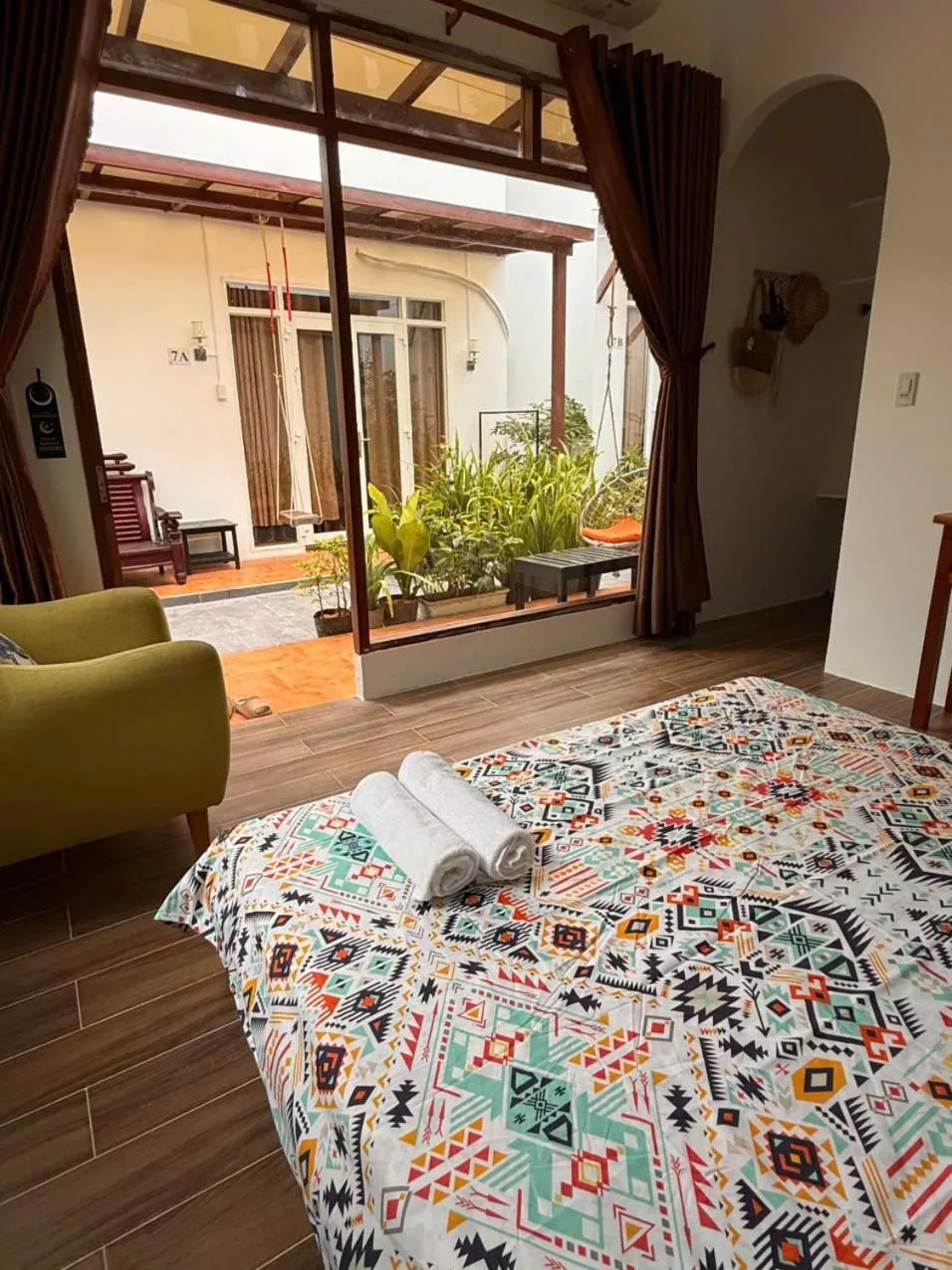 Property building, Bed in Mai Binh Phuong Bungalow