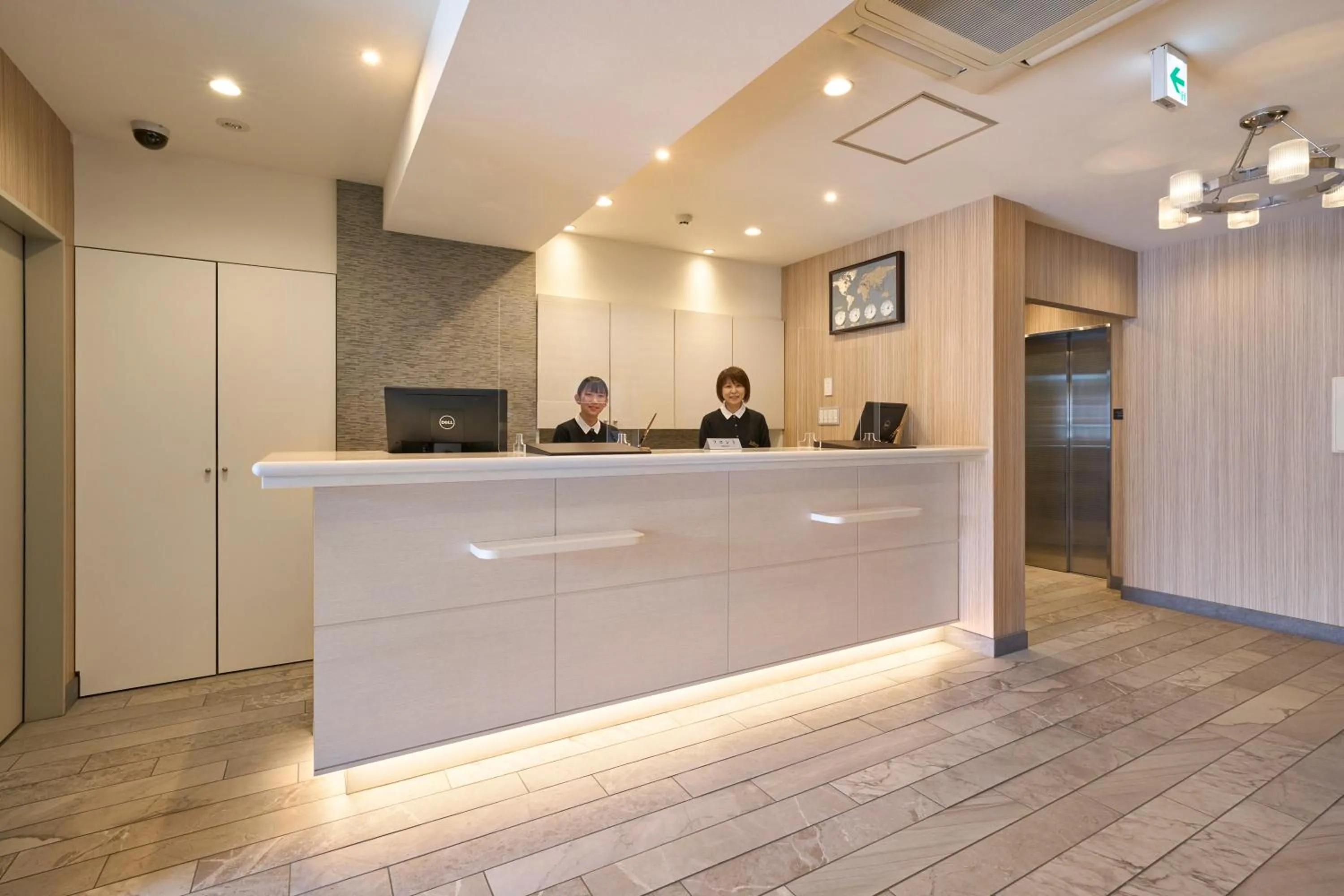 Lobby or reception in Hotel Axia Inn Sapporo Susukino