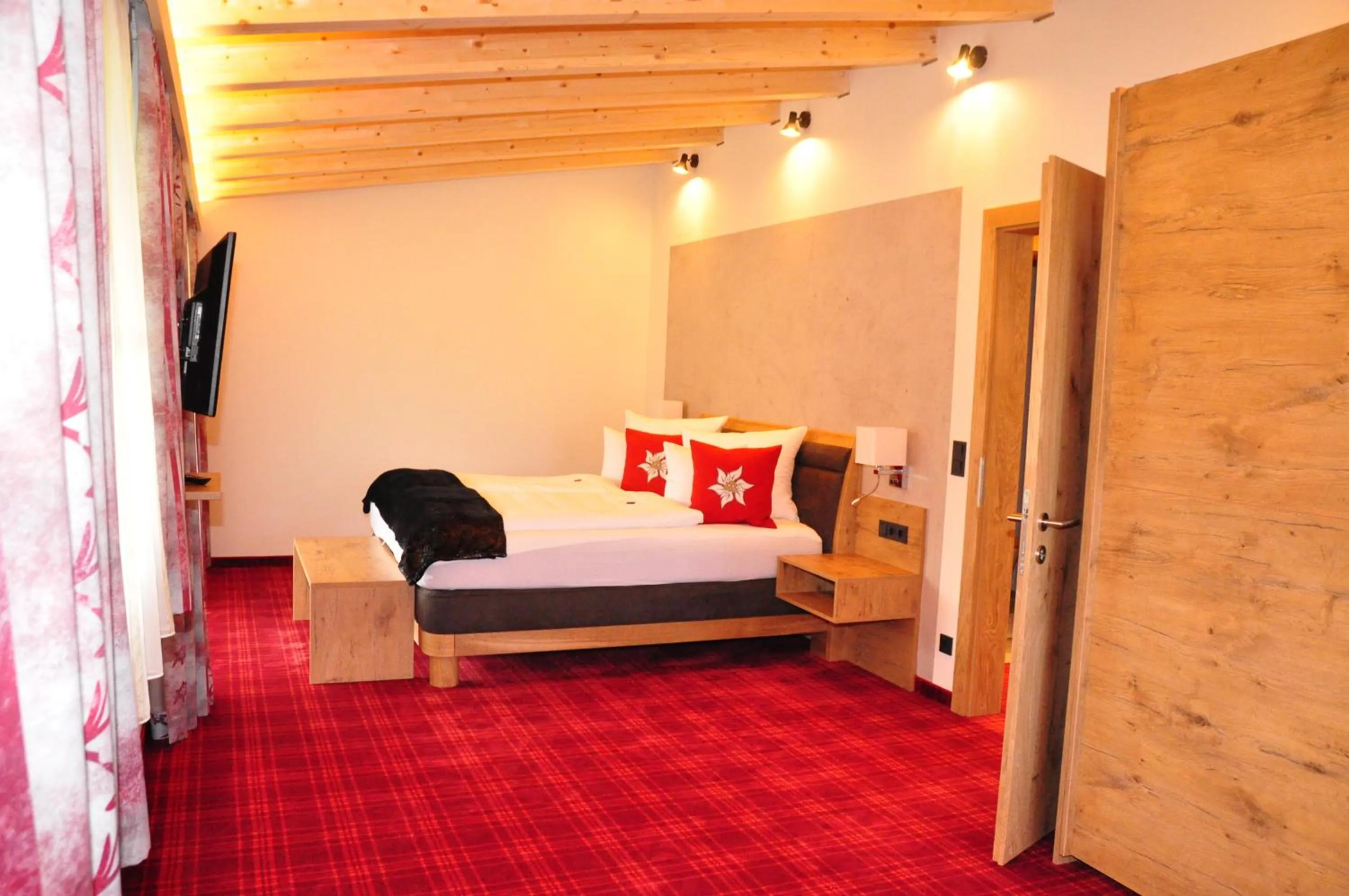 Bed in Pension Sunnberg