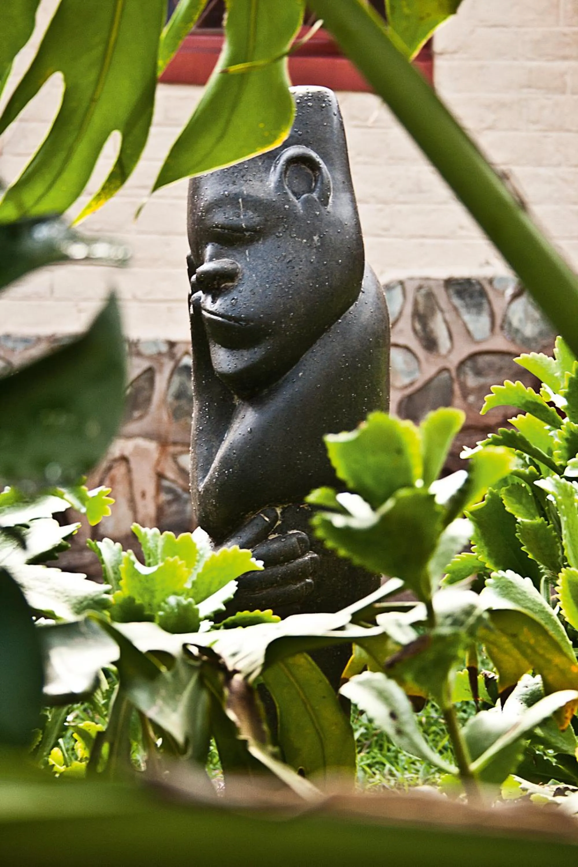Decorative detail in Musangano Lodge