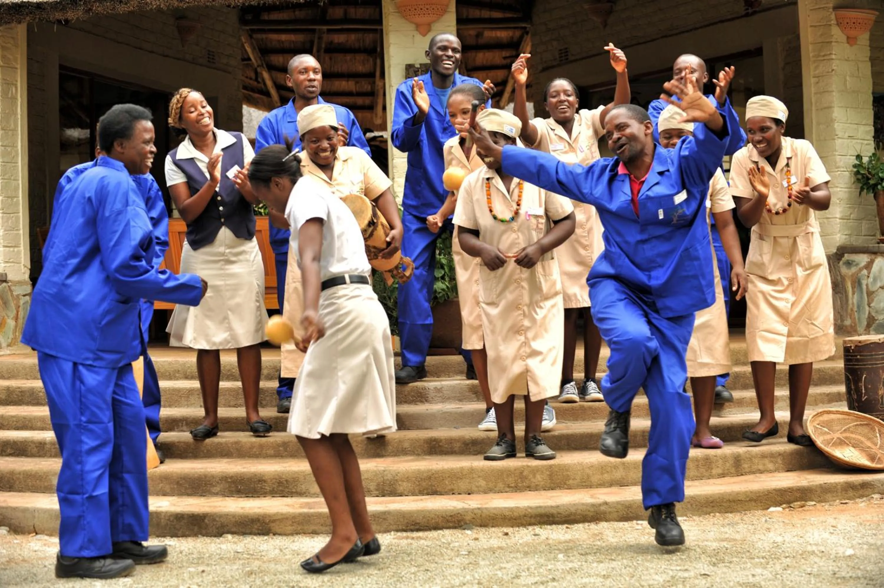 Staff in Musangano Lodge