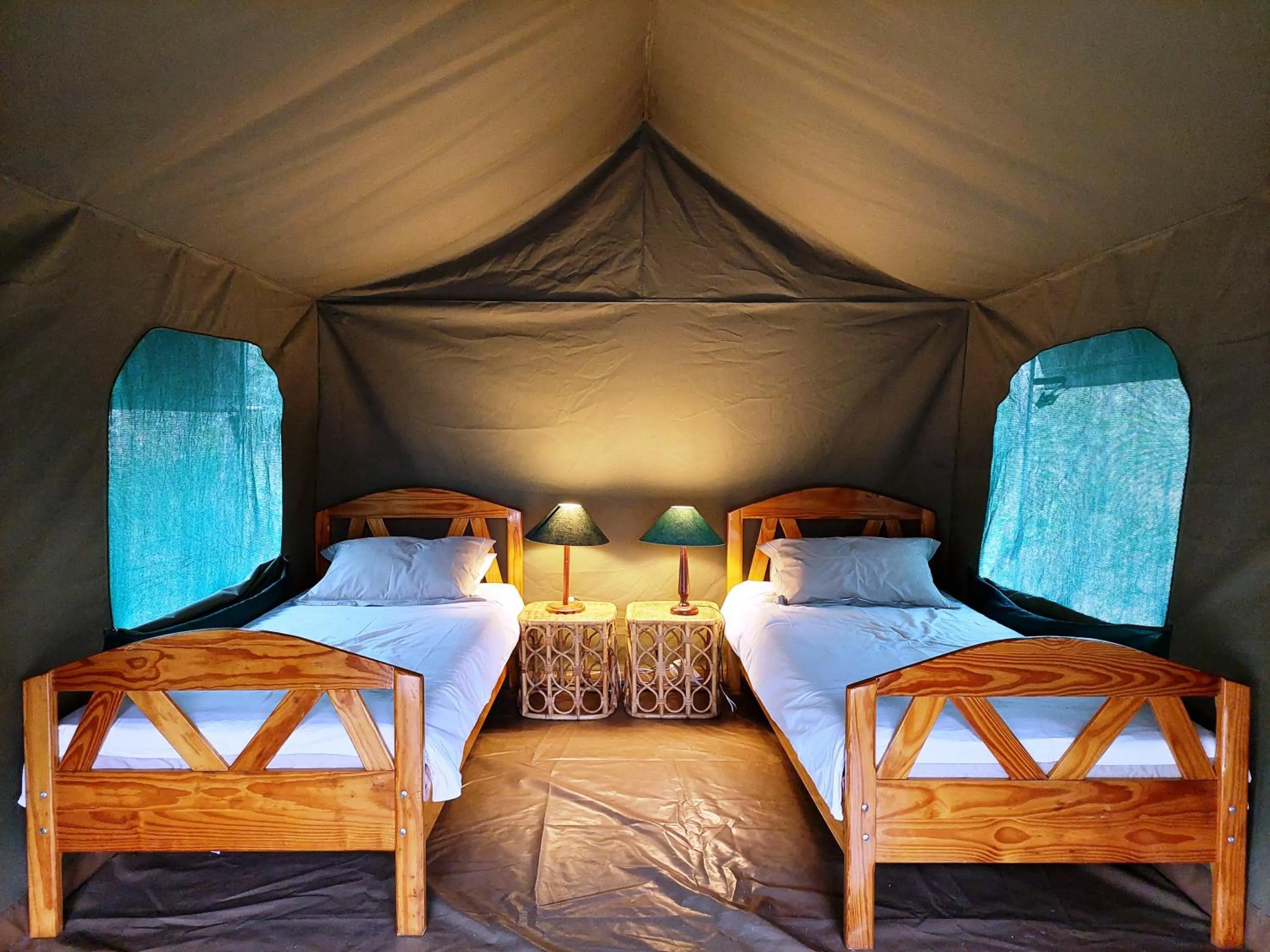 Bedroom, Bed in Musangano Lodge
