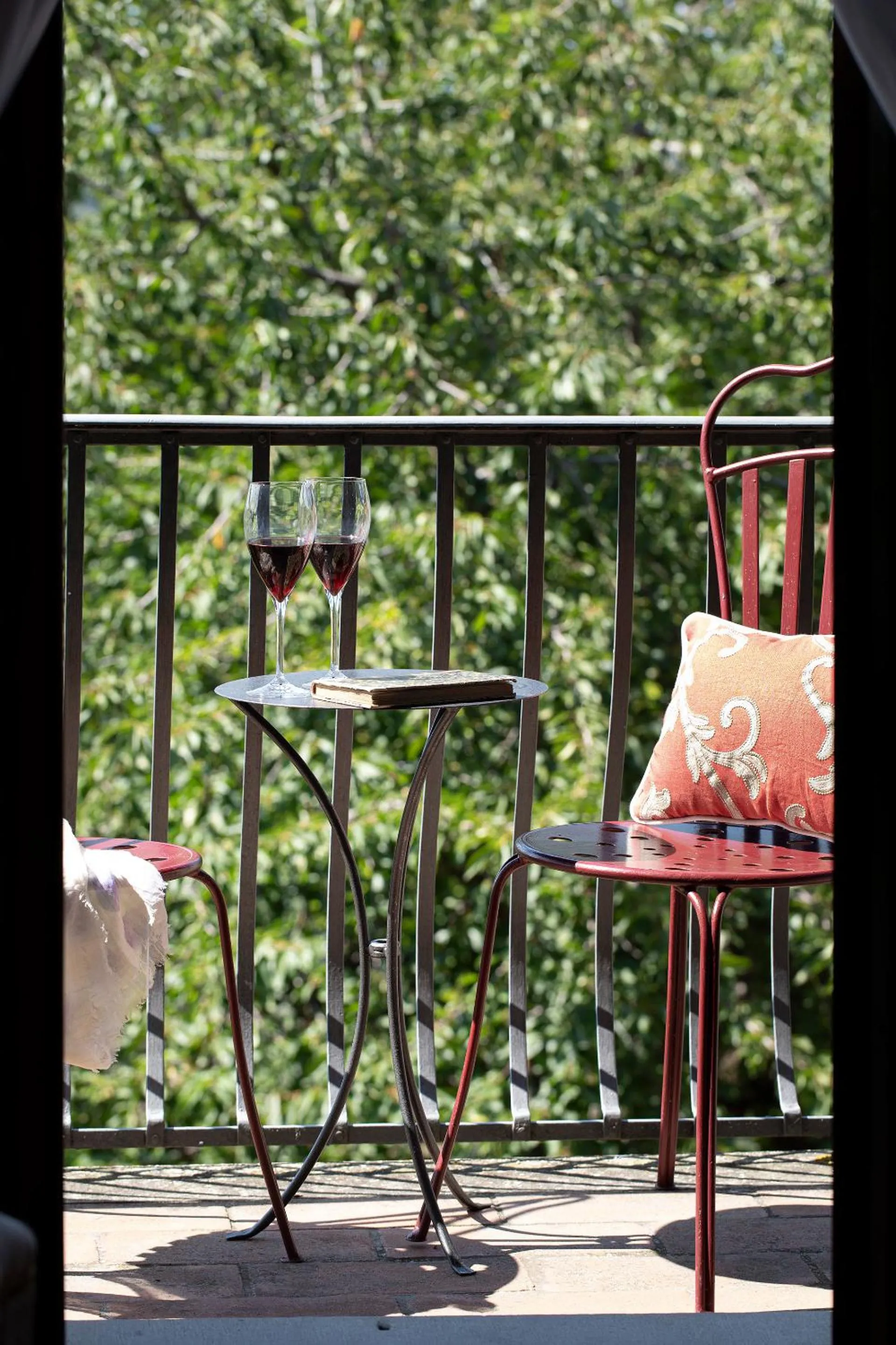 Balcony/Terrace in Palazzo Malaspina B&B