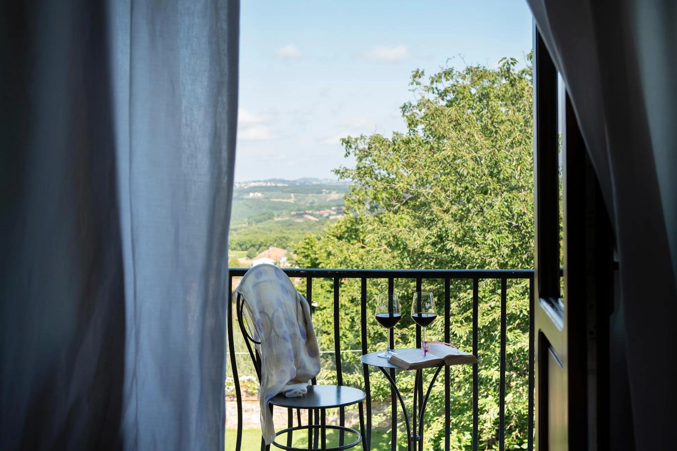 Balcony/Terrace in Palazzo Malaspina B&B