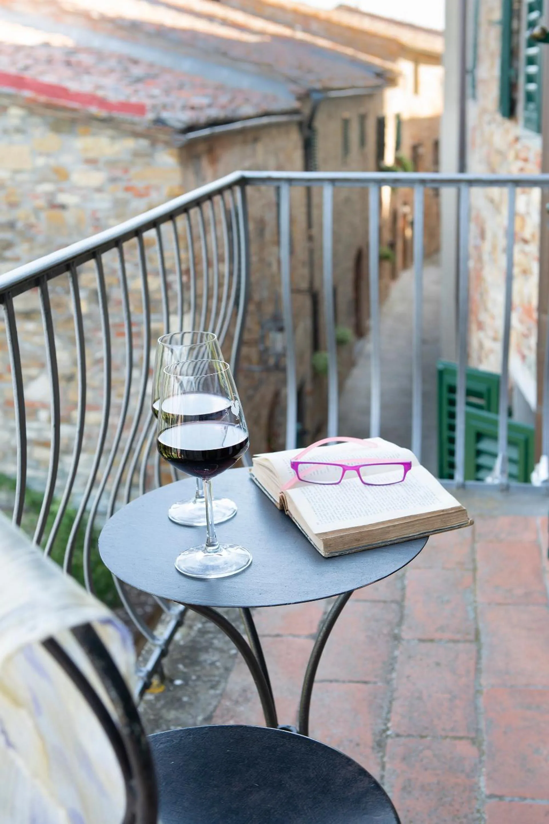 Balcony/Terrace in Palazzo Malaspina B&B