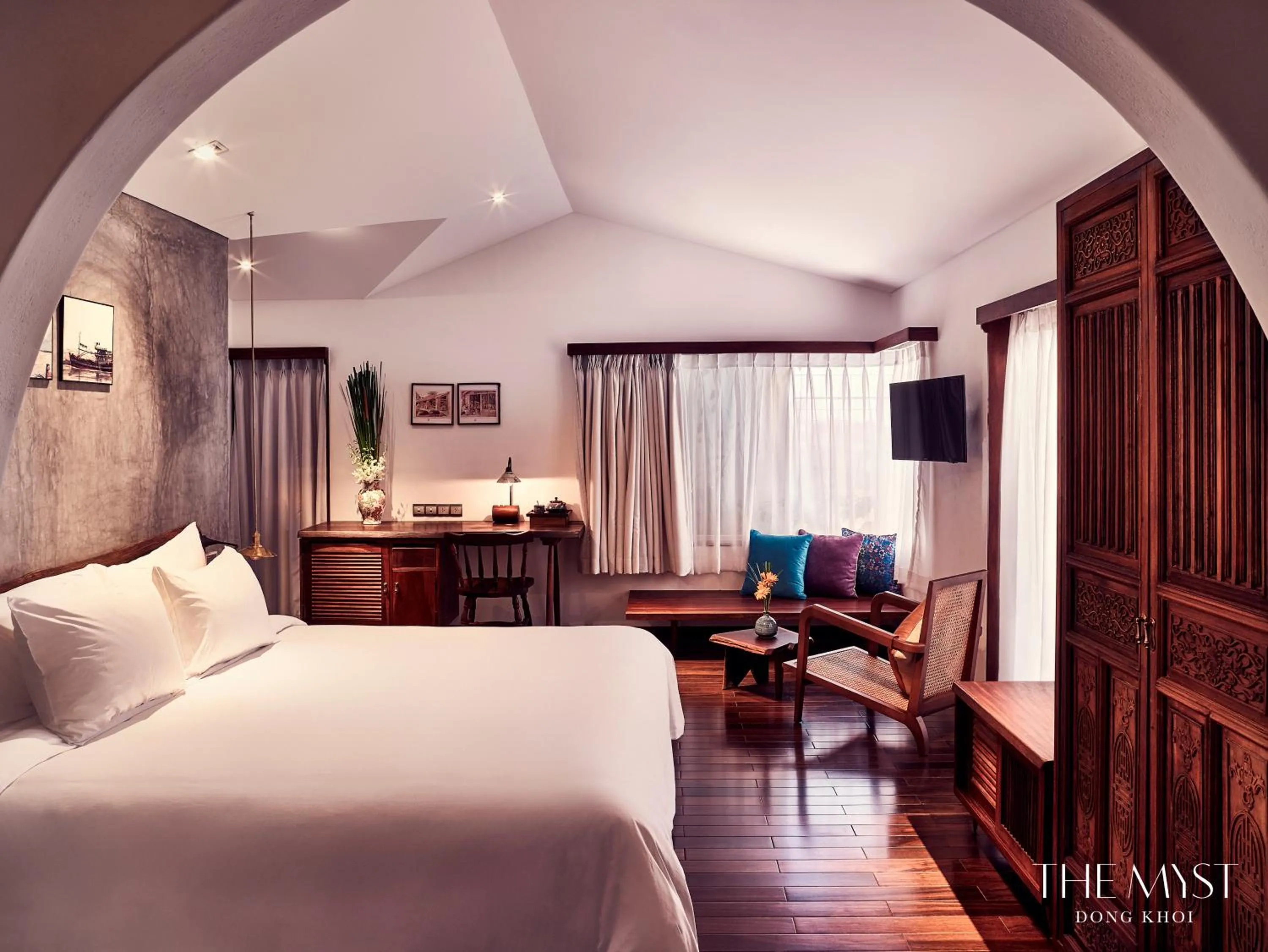 Photo of the whole room, Bed in The Myst Dong Khoi